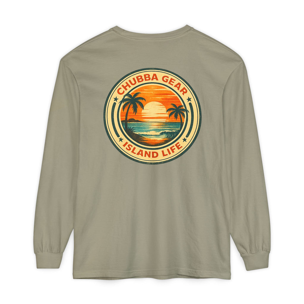 Chubba Gear Island Life Sunset Long Sleeve Tee