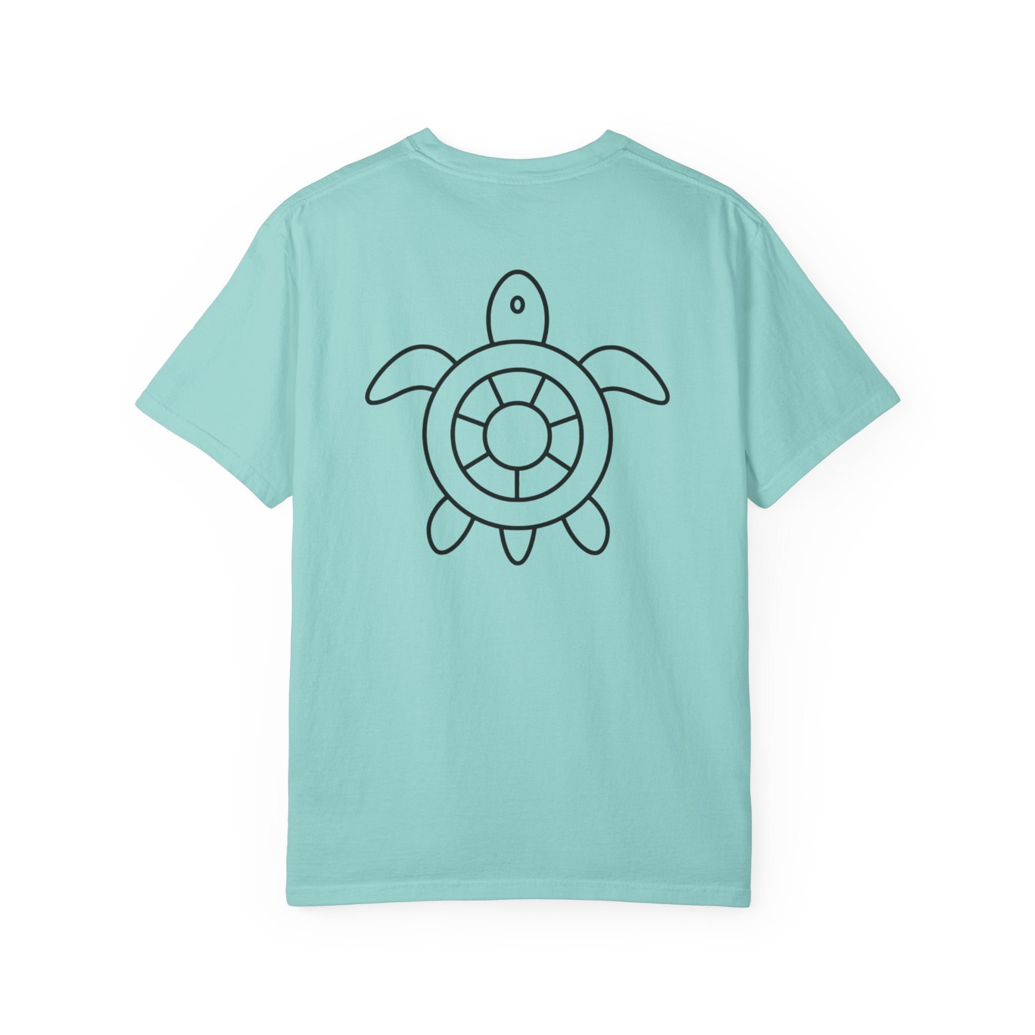 Chubba Gear Logo Tee — Minimal Turtle Back Graphic T-Shirt
