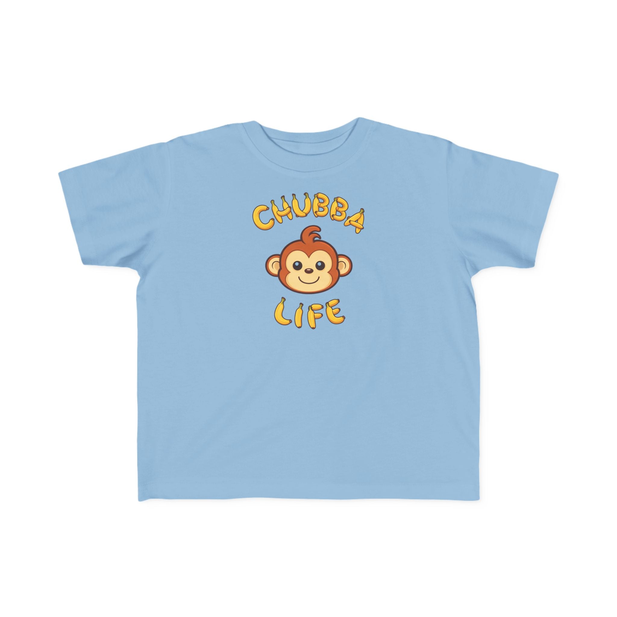 CHUBBA GEAR Toddler T-Shirt | Chubba Life Monkey Graphic Tee