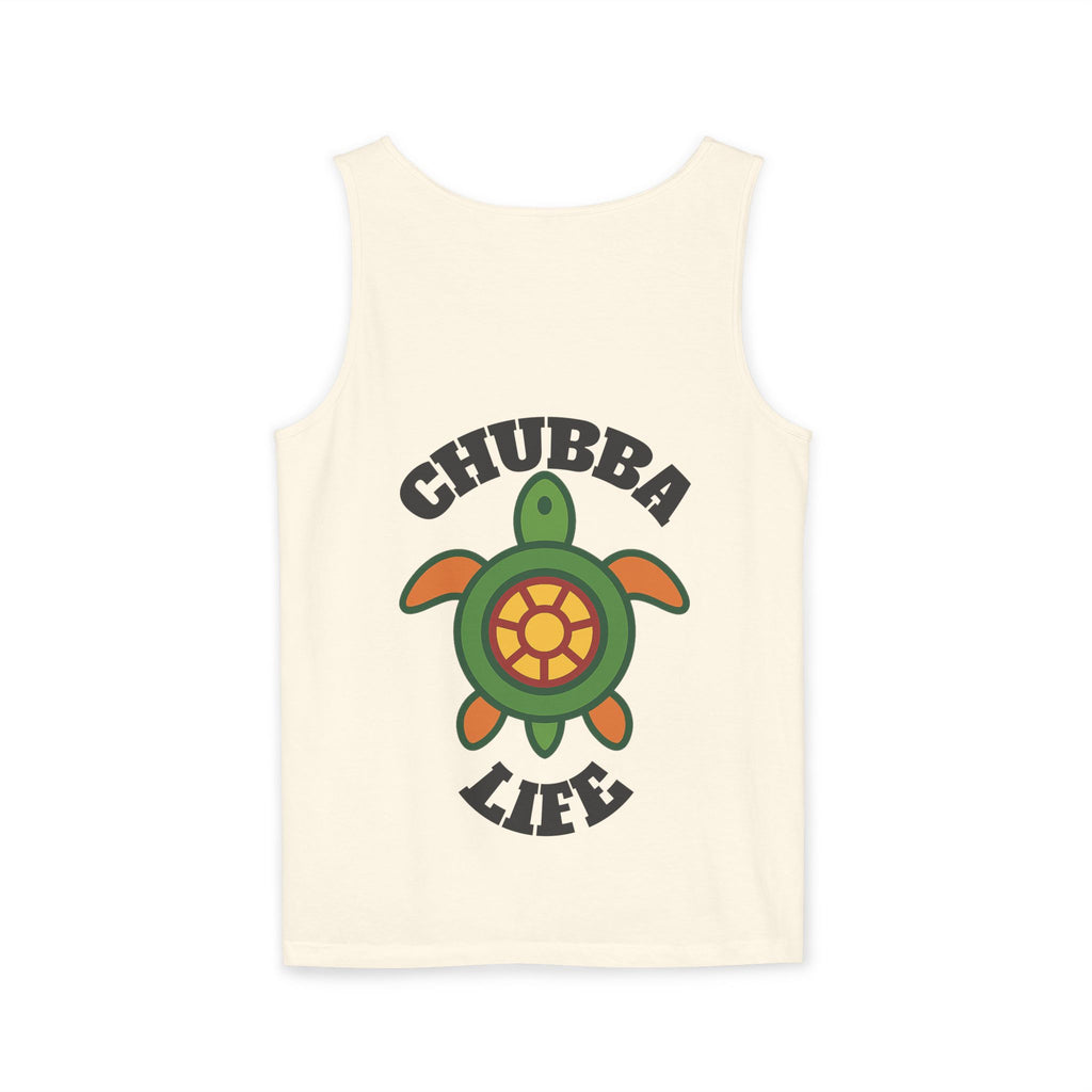 CHUBBA GEAR Turtle Tank Top | Garment-Dyed Cotton Tank