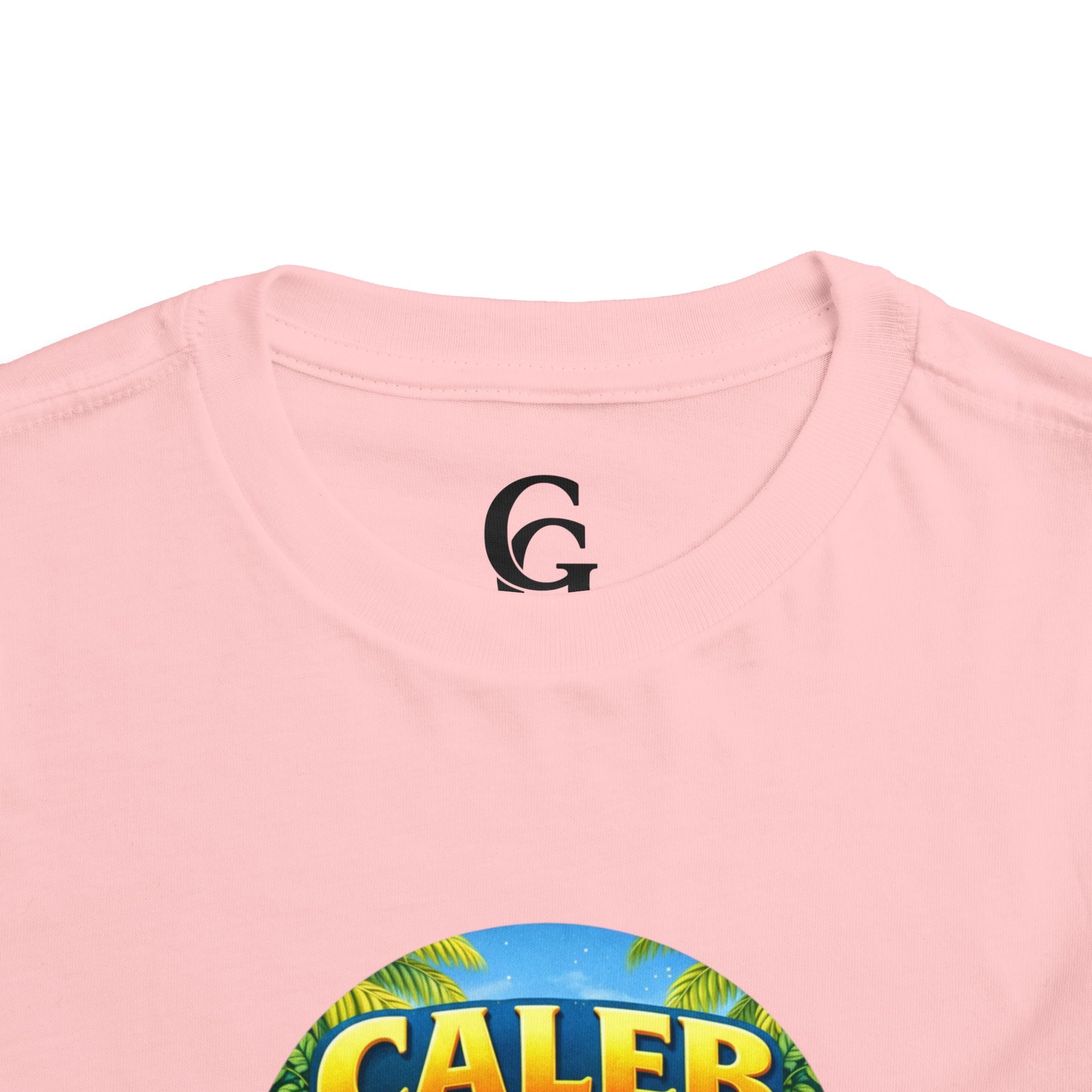 CHUBBA GEAR Caleb Chubba Life Toddler Tee — Cute Surfing Tiger Kids Shirt