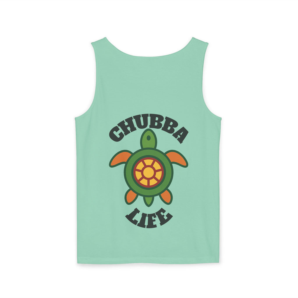 CHUBBA GEAR Turtle Tank Top | Garment-Dyed Cotton Tank