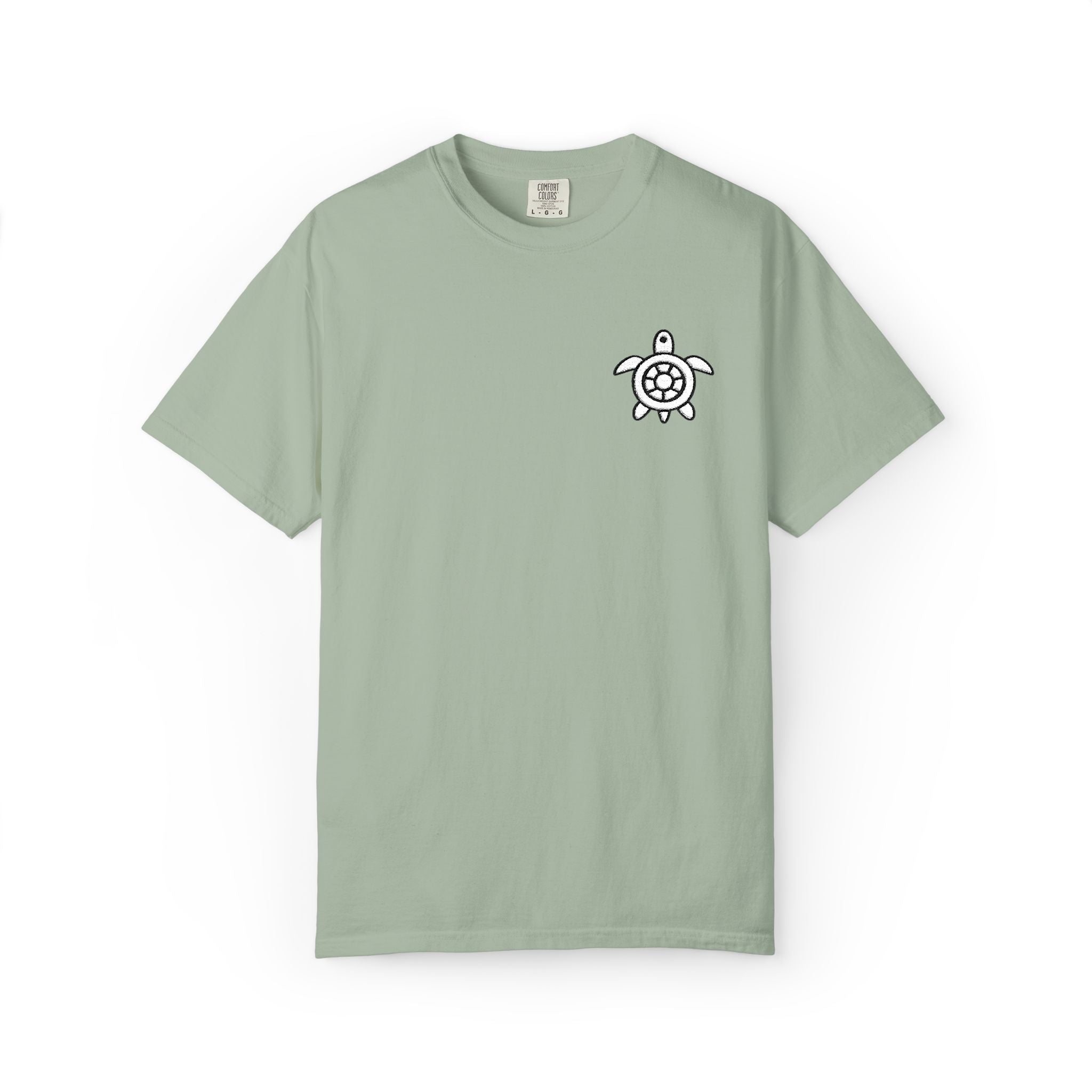 CHUBBA GEAR® Embroidered Turtle Logo Heavyweight T-Shirt