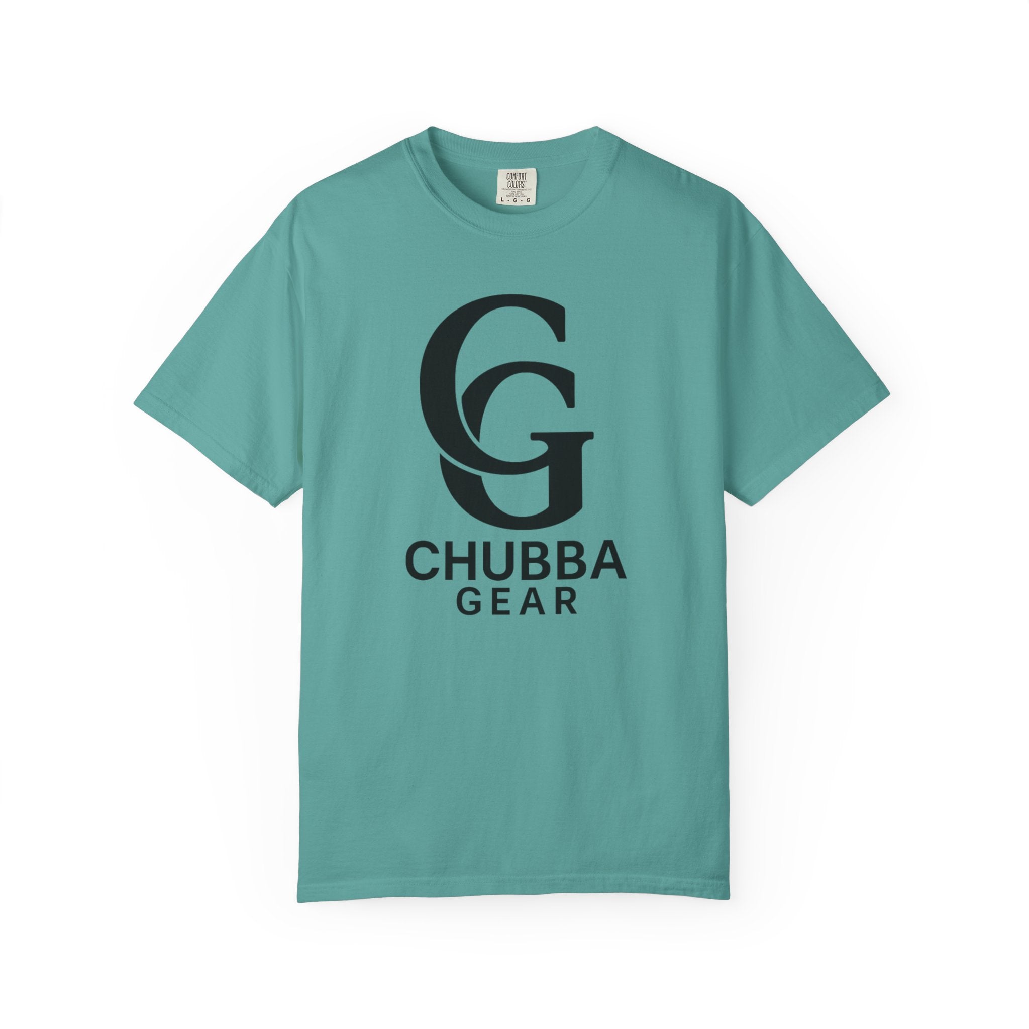 Chubba Gear Logo Tee — Minimal Turtle Back Graphic T-Shirt