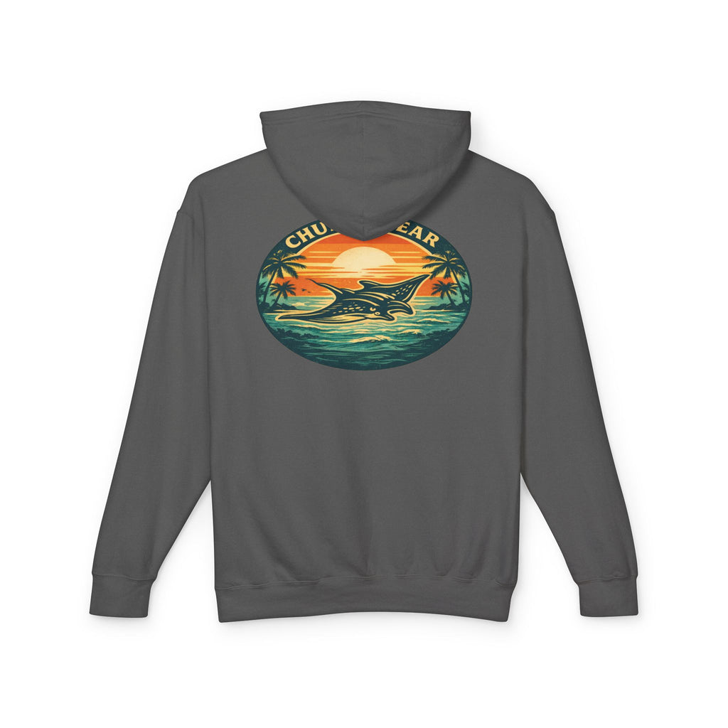 Chubba Gear Manta Ray Coastal Sunset Hoodie