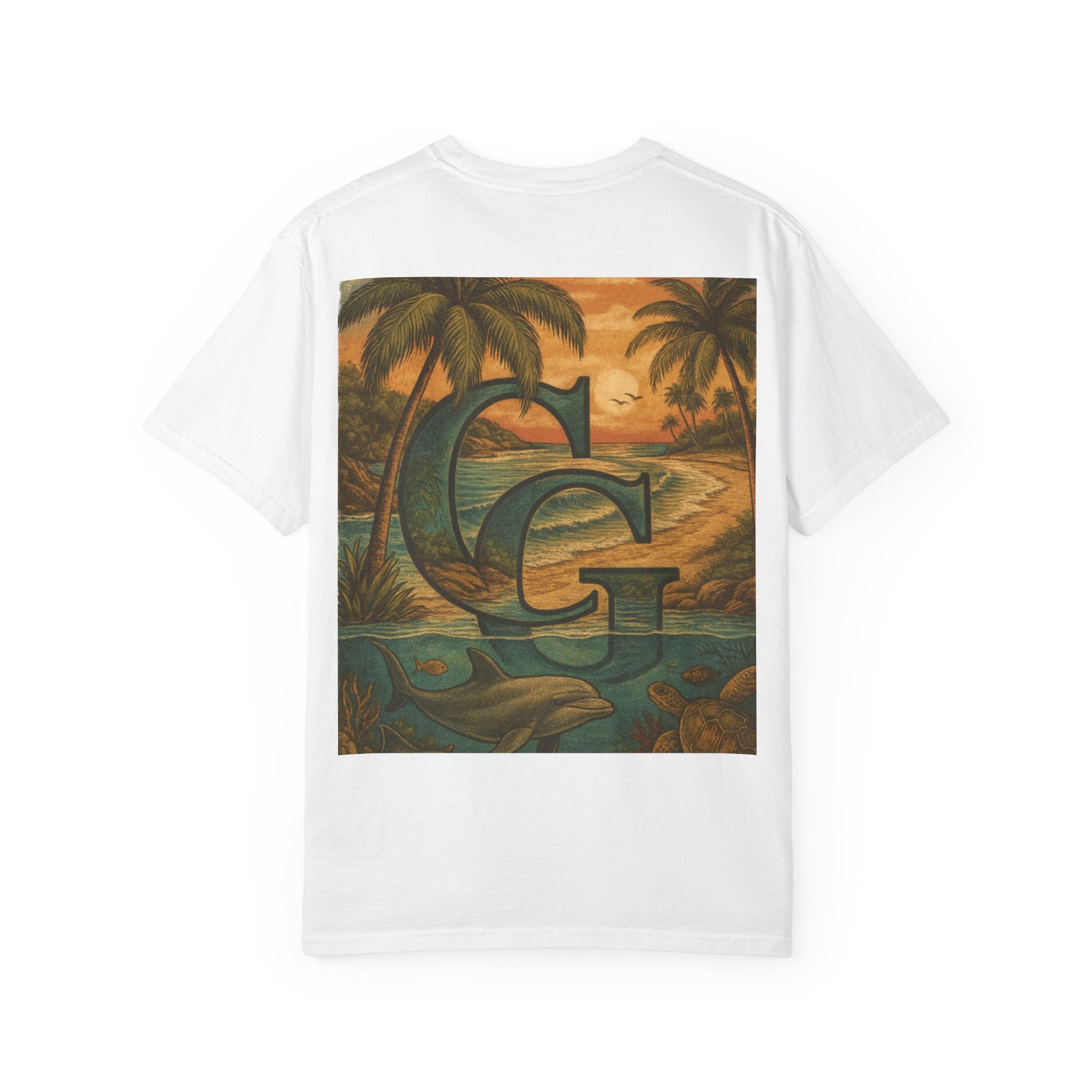 CHUBBA GEAR Vintage Tropical GG T-Shirt | Retro Graphic Tee