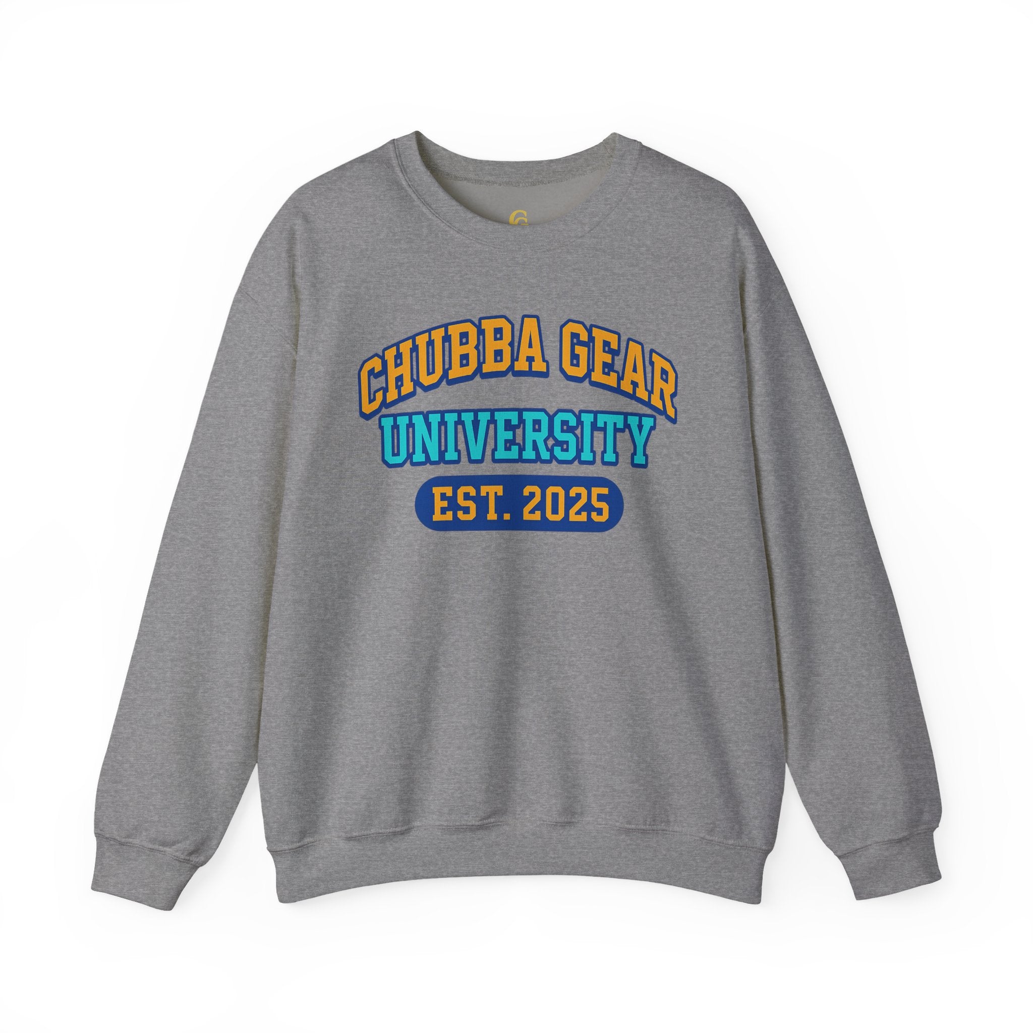 CHUBBA GEAR Collegiate Crewneck Sweatshirt