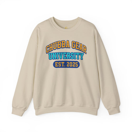 CHUBBA GEAR® Collegiate Crewneck Sweatshirt