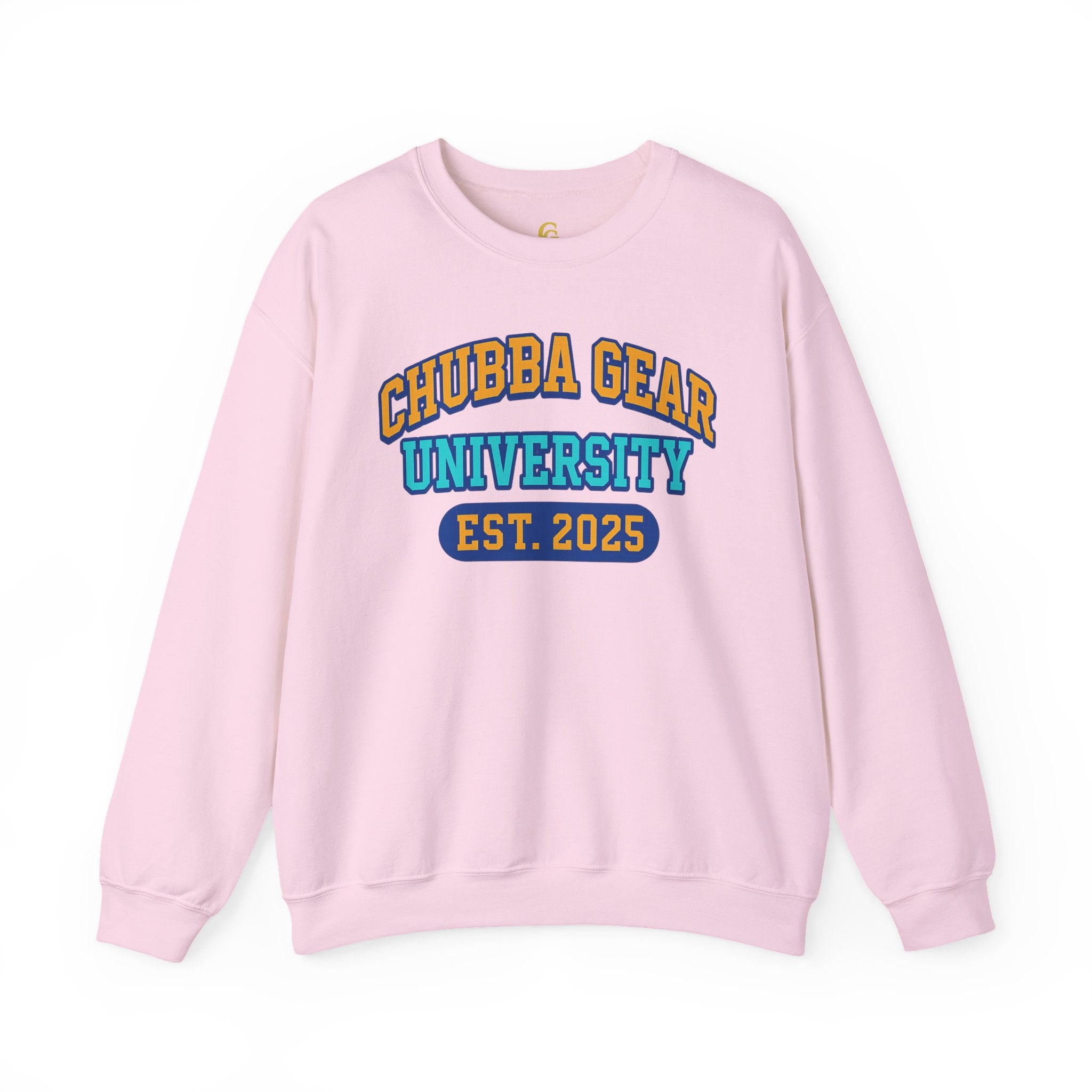 CHUBBA GEAR Collegiate Crewneck Sweatshirt