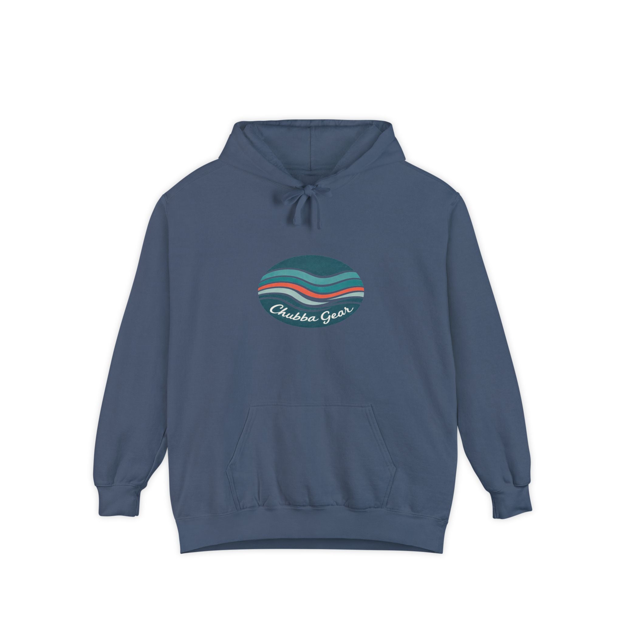 Chubba Gear Retro Wave Hoodie — Coastal Pullover