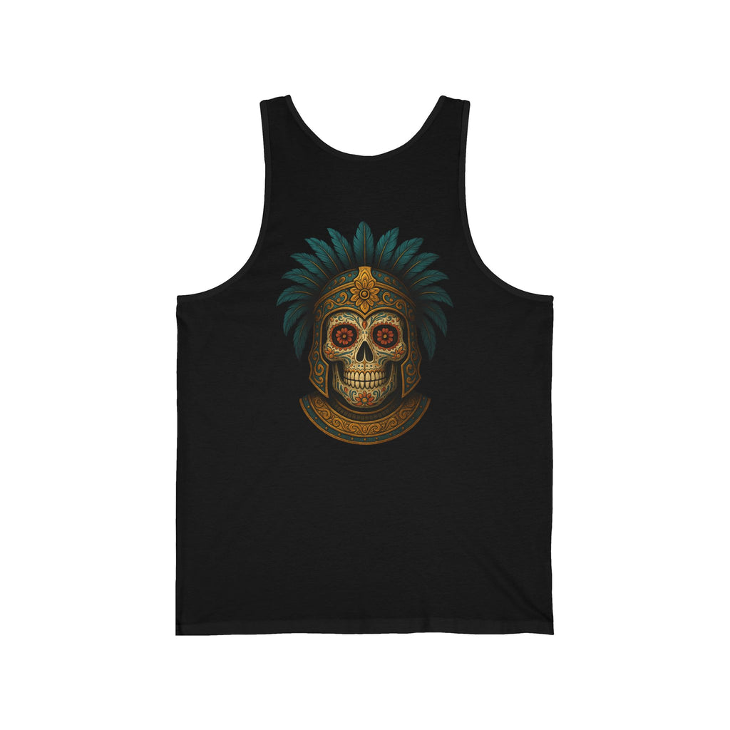 CHUBBA GEAR Skull Aztec Tank Top – Day of the Dead Style