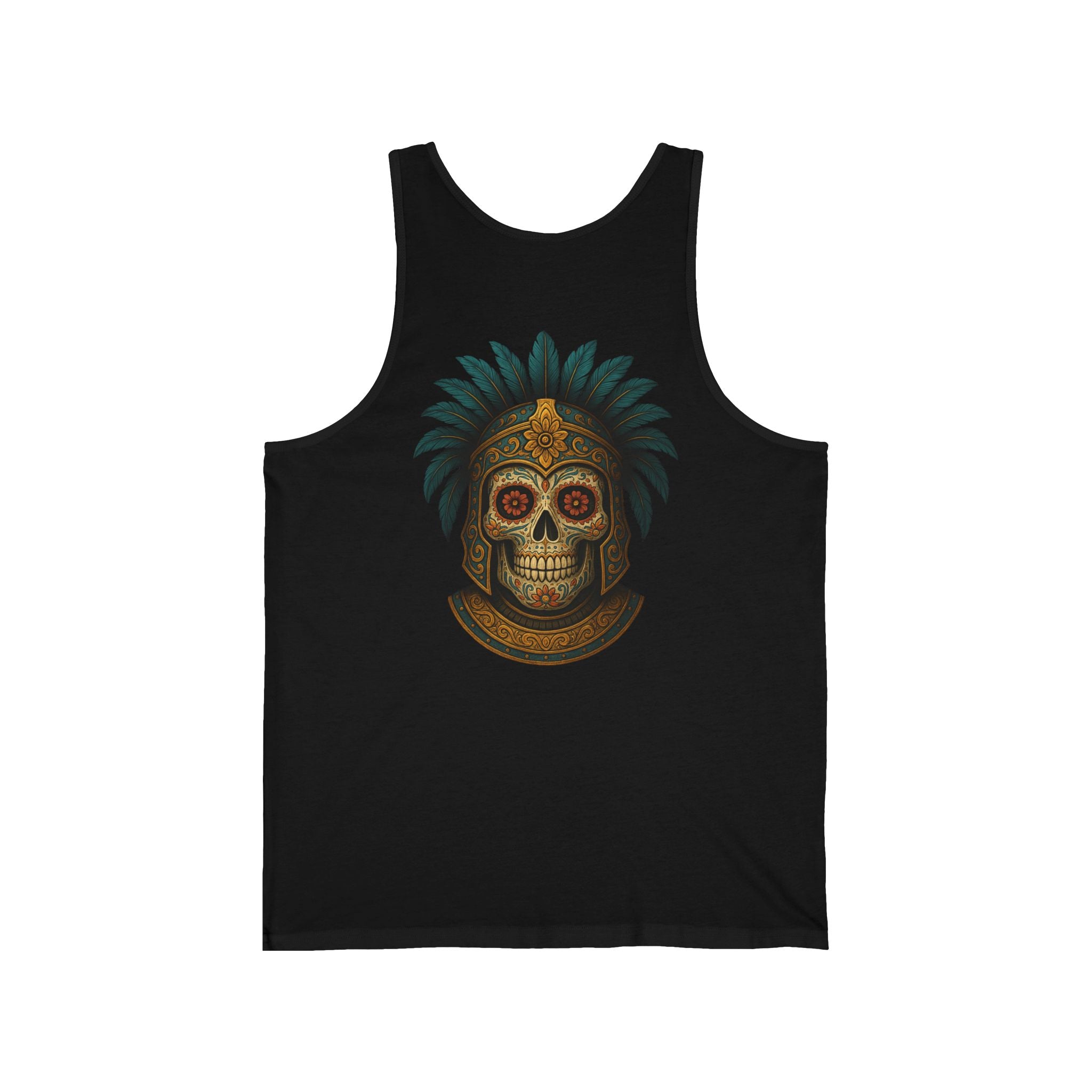 CHUBBA GEAR Skull Aztec Tank Top – Day of the Dead Style