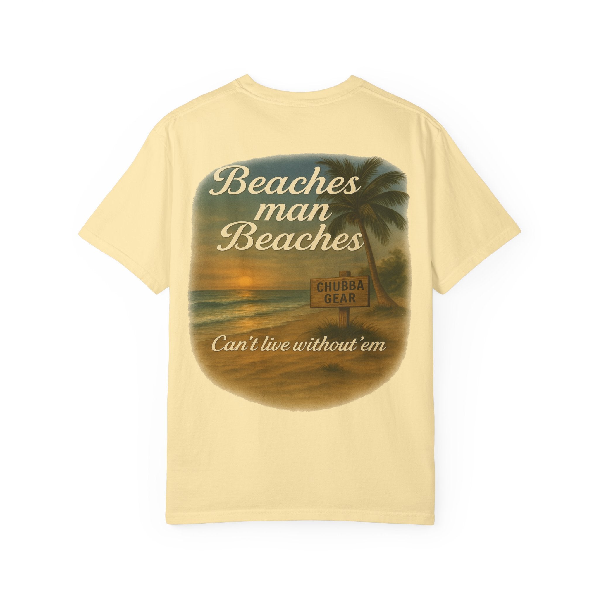 CHUBBA GEAR Beaches Man Beaches T-Shirt