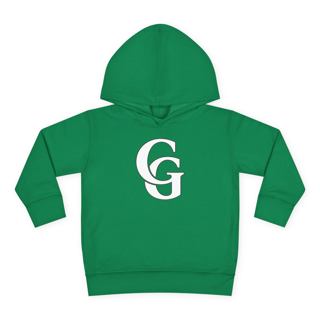 CHUBBA GEAR Toddler Hoodie | CG Monogram & Turtle Back