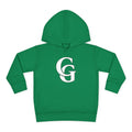 CHUBBA GEAR Toddler Hoodie | CG Monogram & Turtle Back