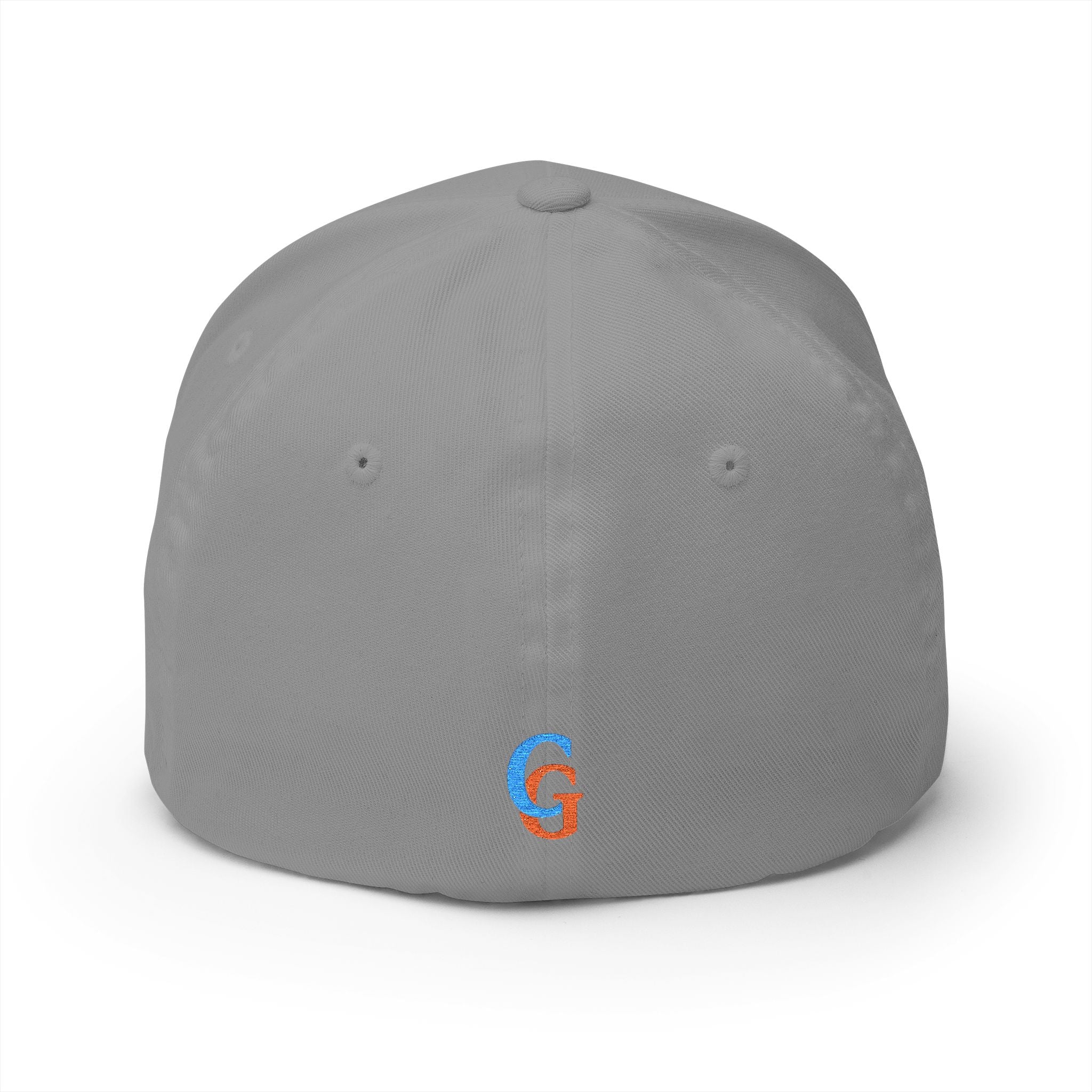 CHUBBA GEAR Embroidered Structured Cap | White Gold Stitching