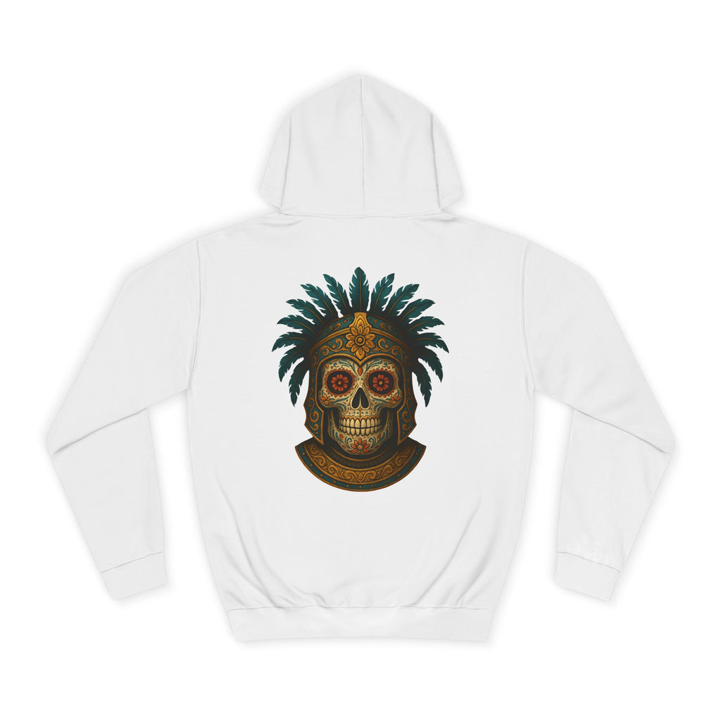 CHUBBA GEAR Skull Headdress Hoodie | Aztec Skull Graphic Hoodie