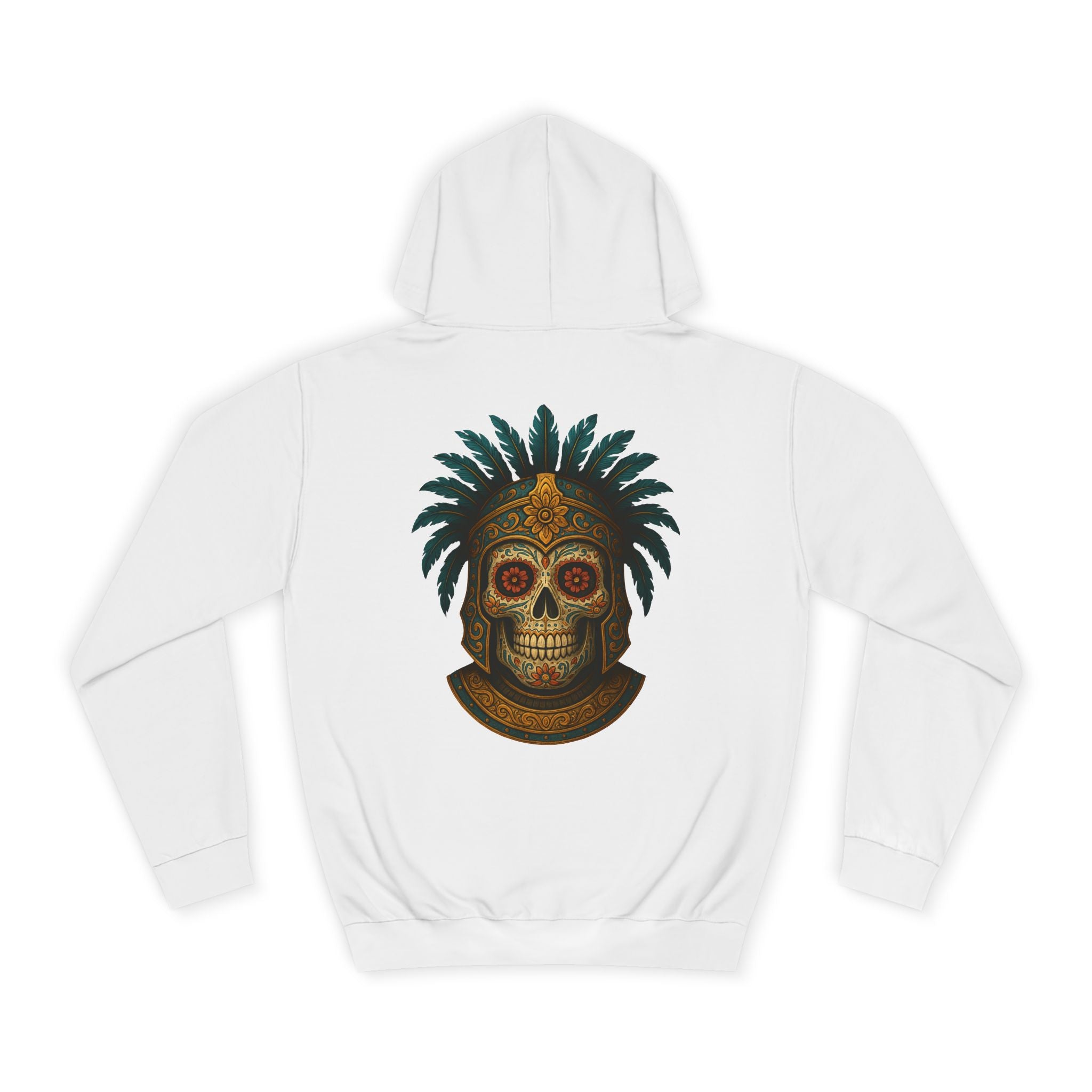 CHUBBA GEAR Skull Headdress Hoodie | Aztec Skull Graphic Hoodie