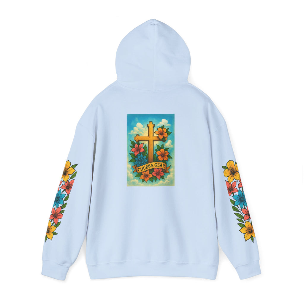 CHUBBA GEAR Gracias a Dios Hoodie - Religious Cross Design