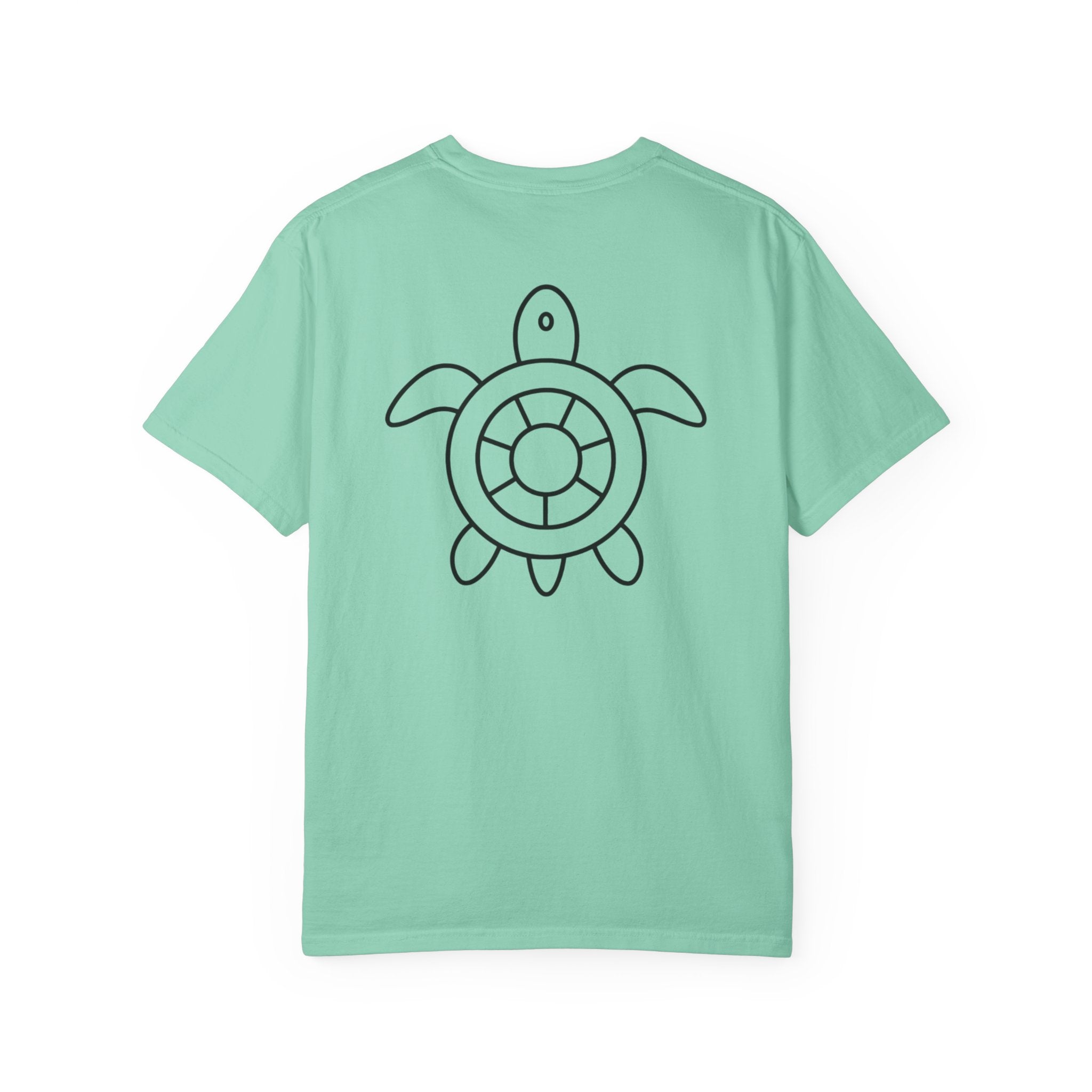 Chubba Gear Logo Tee — Minimal Turtle Back Graphic T-Shirt