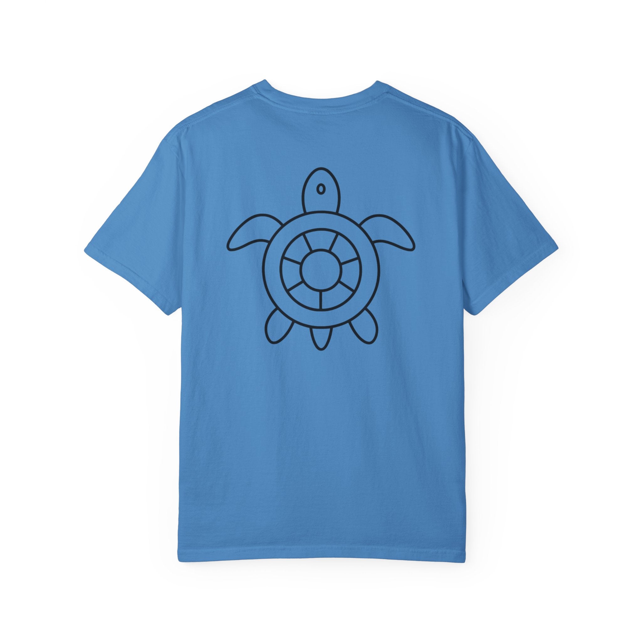 Chubba Gear Logo Tee — Minimal Turtle Back Graphic T-Shirt