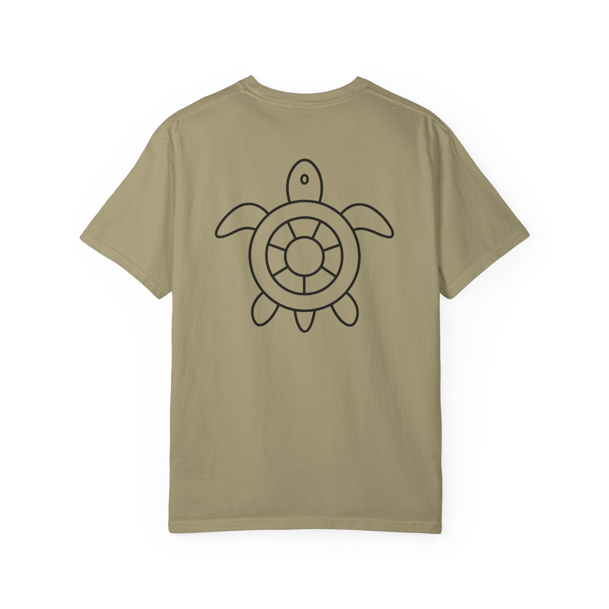 Chubba Gear Logo Tee — Minimal Turtle Back Graphic T-Shirt