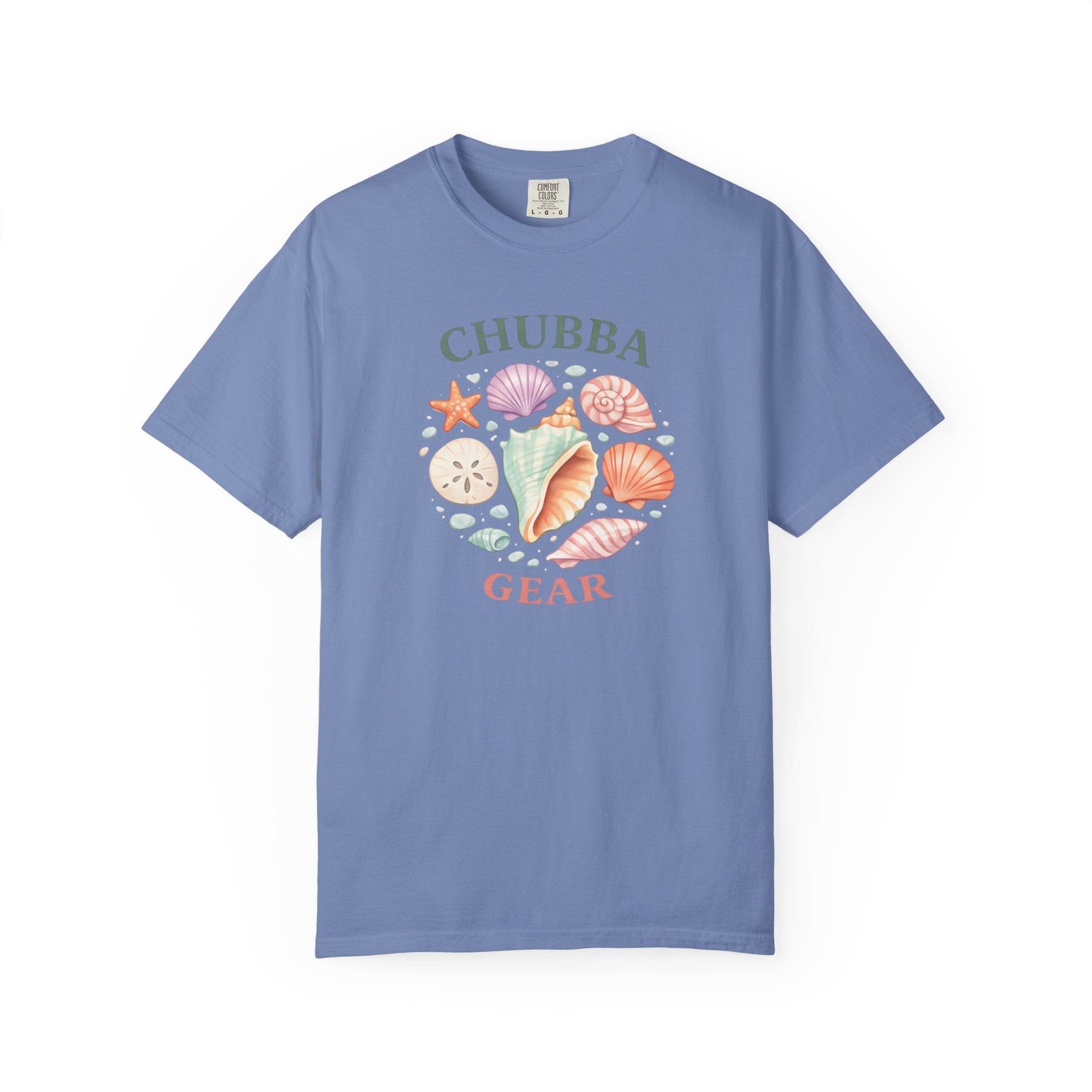 CHUBBA GEAR Coastal Seashell Circle T-Shirt