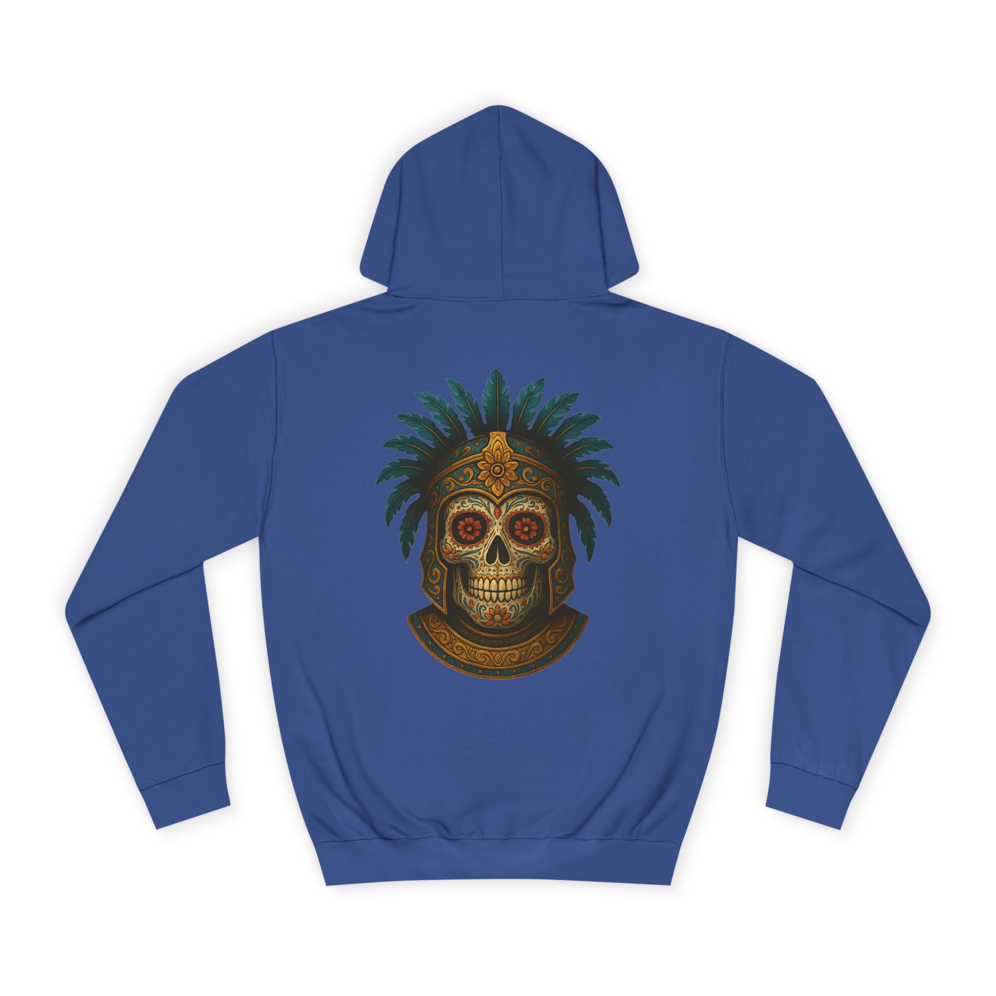 CHUBBA GEAR Skull Headdress Hoodie | Aztec Skull Graphic Hoodie