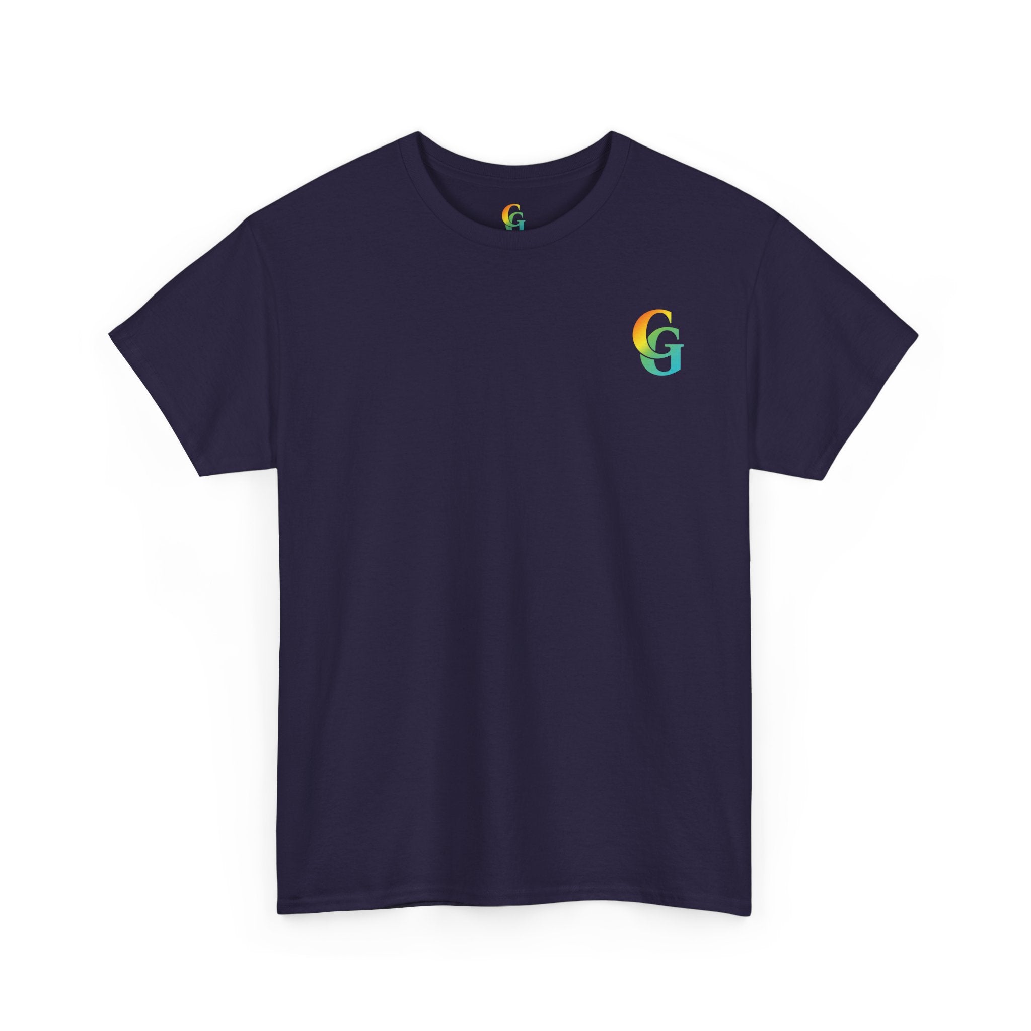 Chubba Gear Rainbow Crest T-Shirt — Retro Logo Tee (Est. 2025)