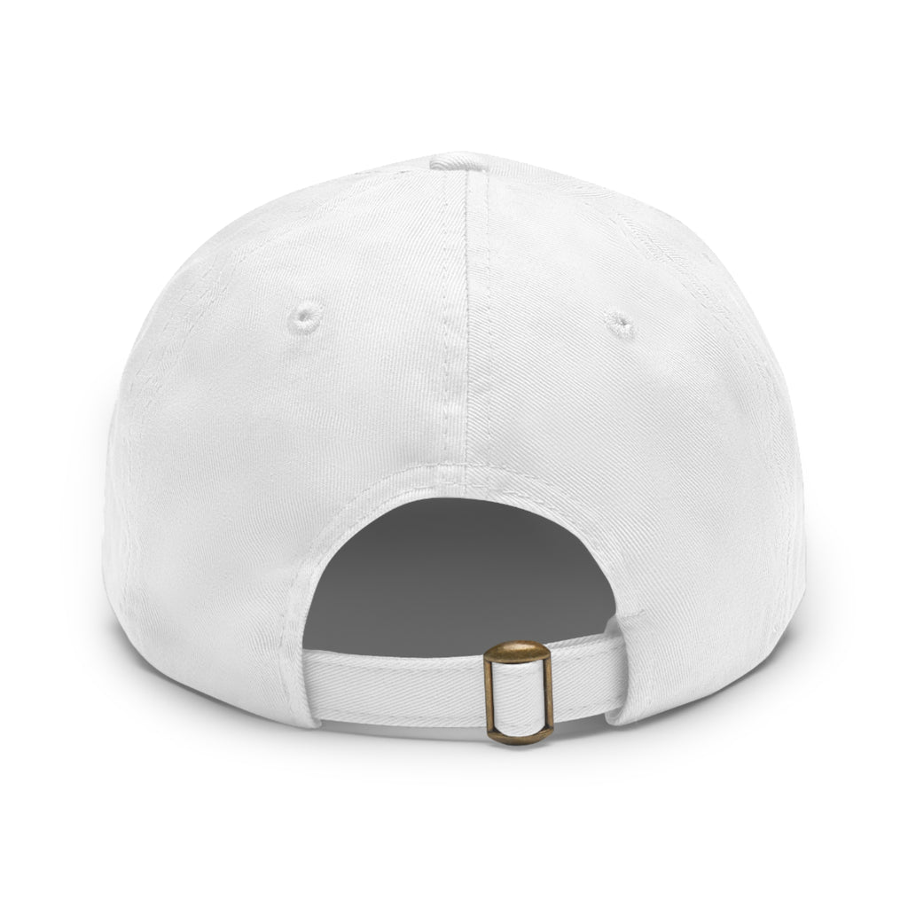 CHUBBA GEAR Turtle Patch Dad Hat – Leather Round Emblem Coastal Cap