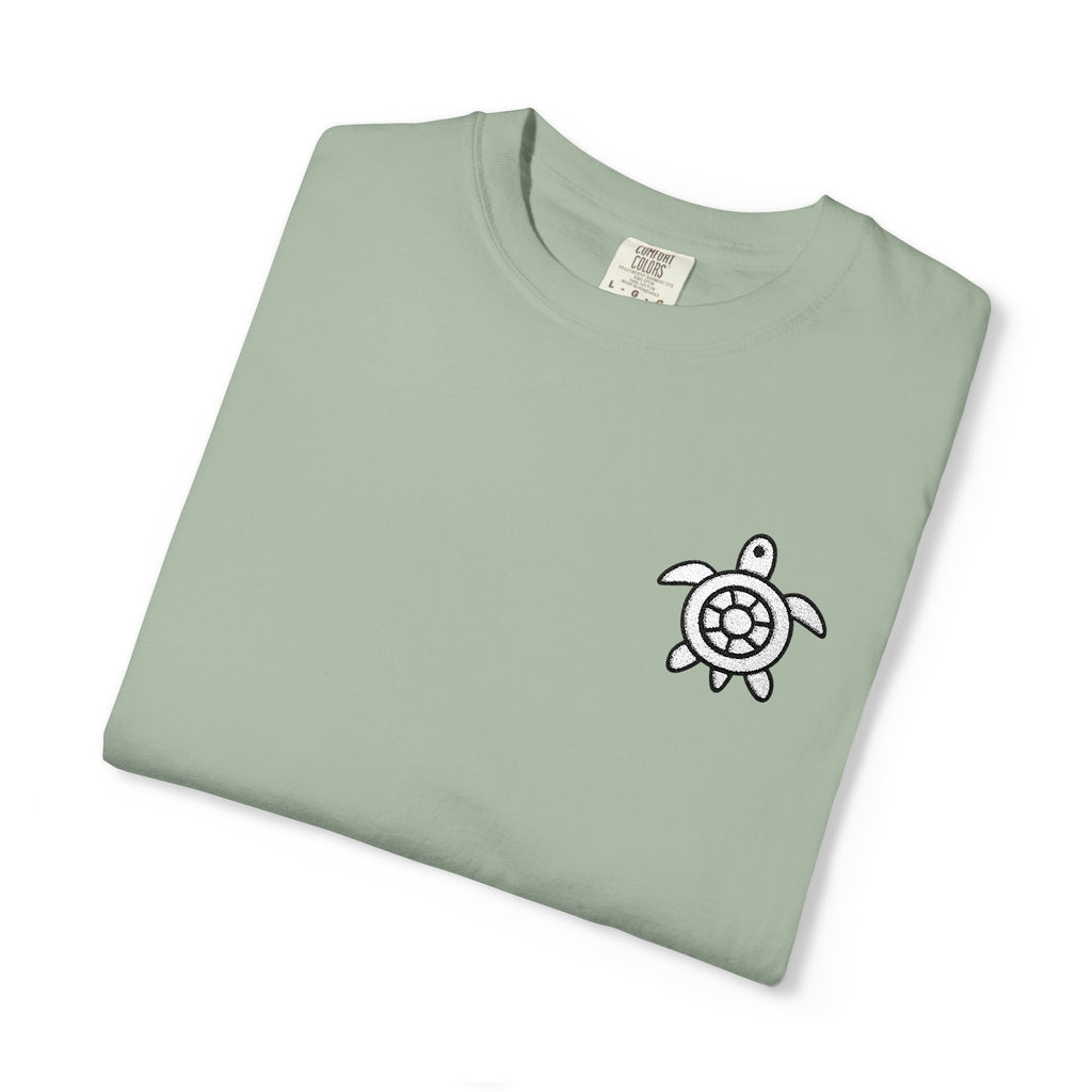 CHUBBA GEAR® Embroidered Turtle Logo Heavyweight T-Shirt