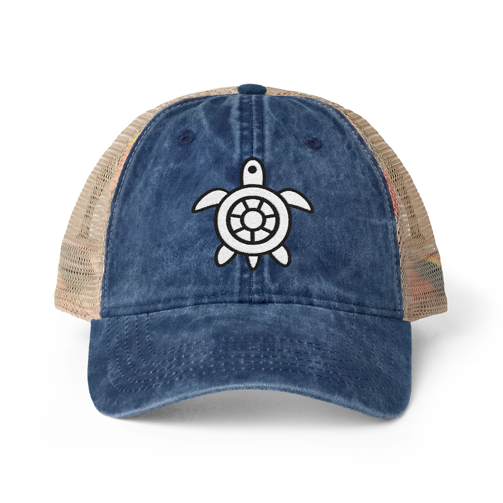 CHUBBA GEAR® Women's Vintage Washed Mesh Back Trucker Hat