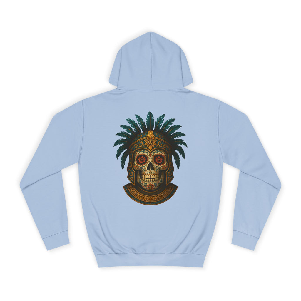 CHUBBA GEAR Skull Headdress Hoodie | Aztec Skull Graphic Hoodie