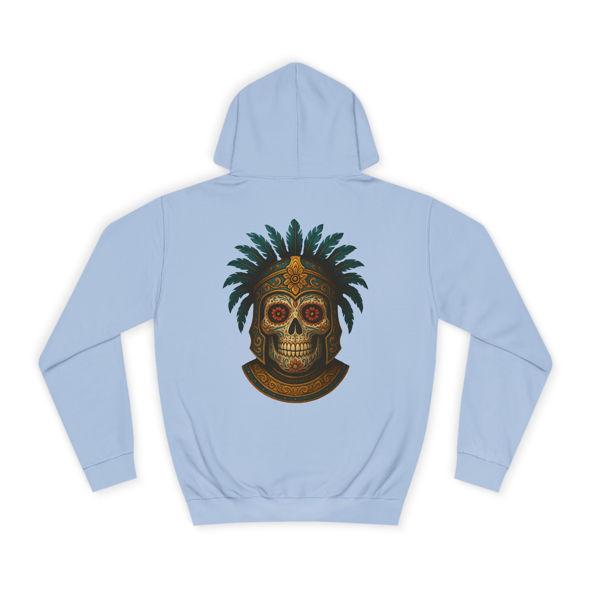 CHUBBA GEAR Skull Headdress Hoodie | Aztec Skull Graphic Hoodie