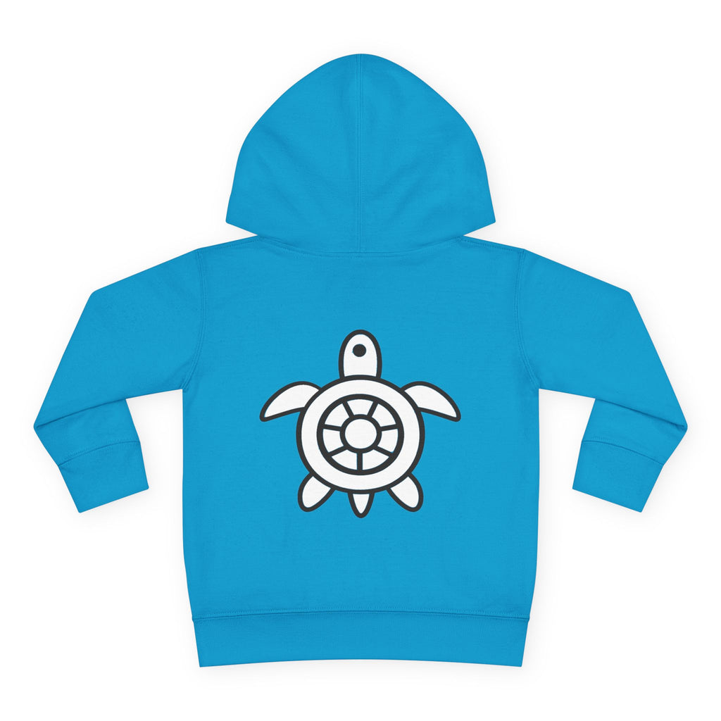 CHUBBA GEAR Toddler Hoodie | CG Monogram & Turtle Back