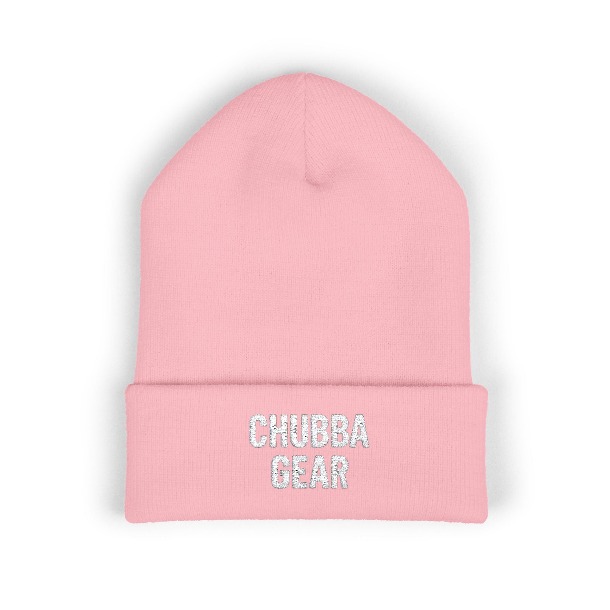 CHUBBA GEAR Embroidered Cuffed Beanie