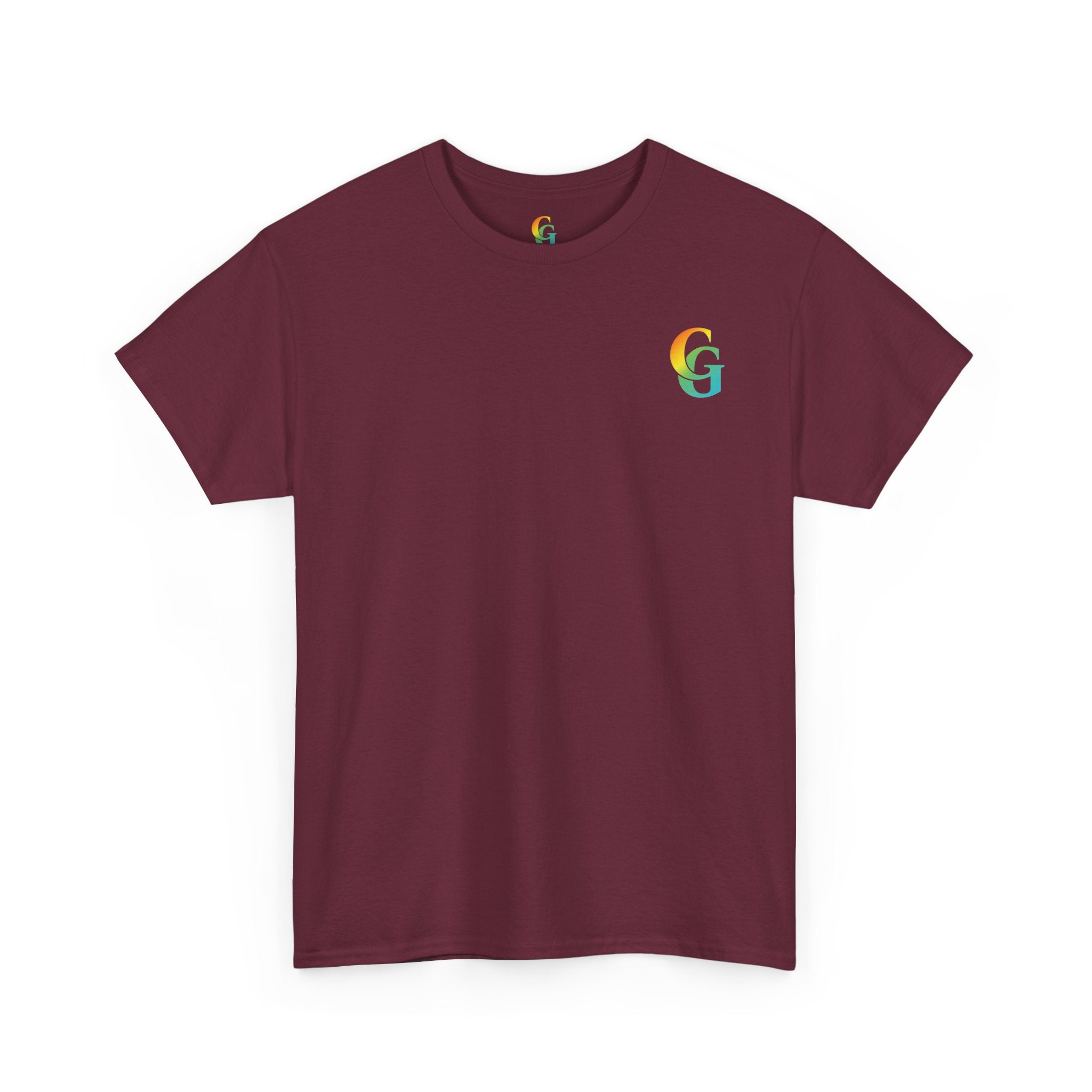 Chubba Gear Rainbow Crest T-Shirt — Retro Logo Tee (Est. 2025)