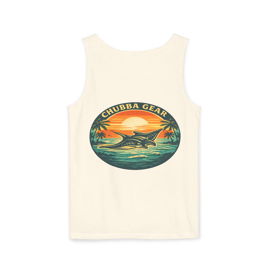 Chubba Gear Sunset Manta Ray Tank Top
