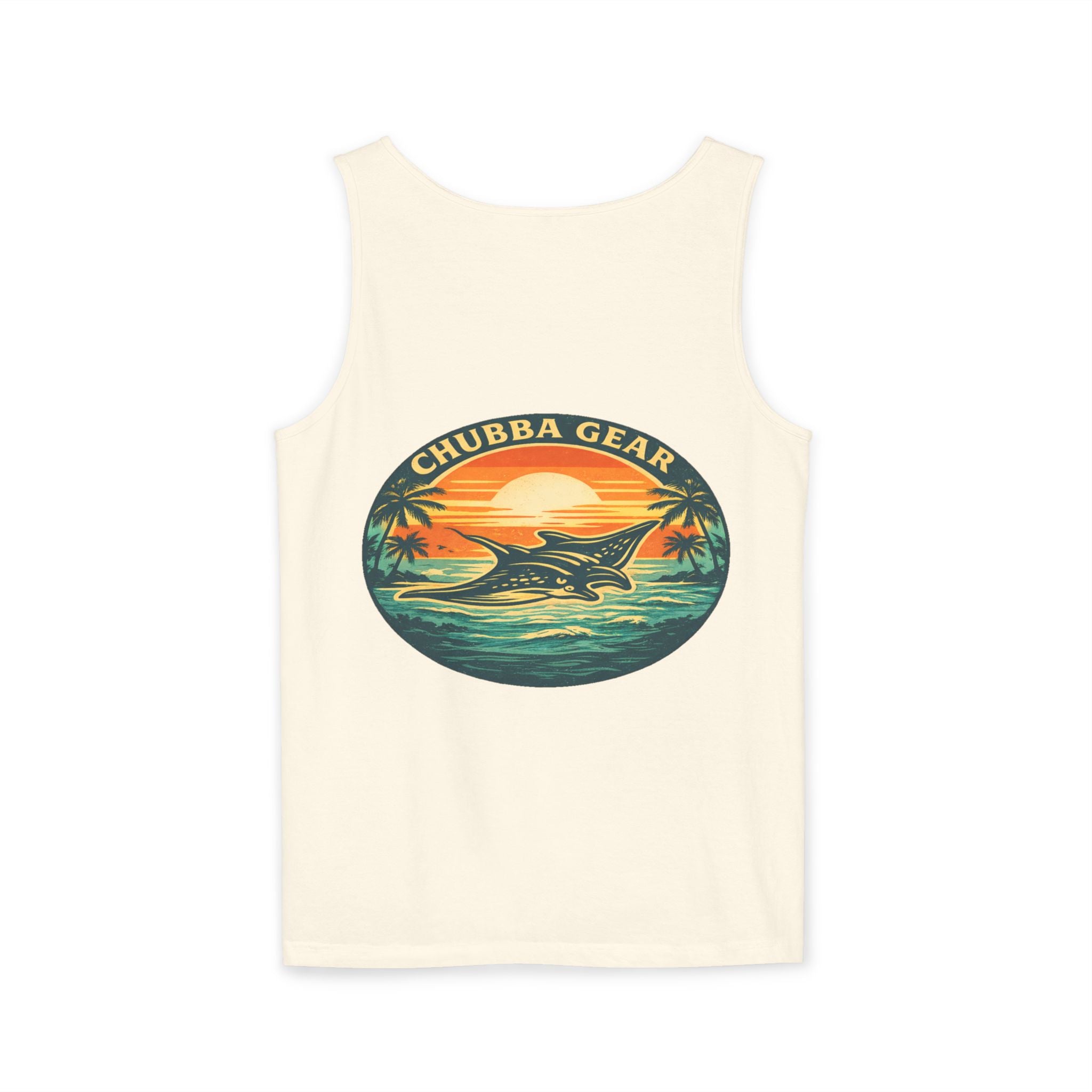 Chubba Gear Sunset Manta Ray Tank Top