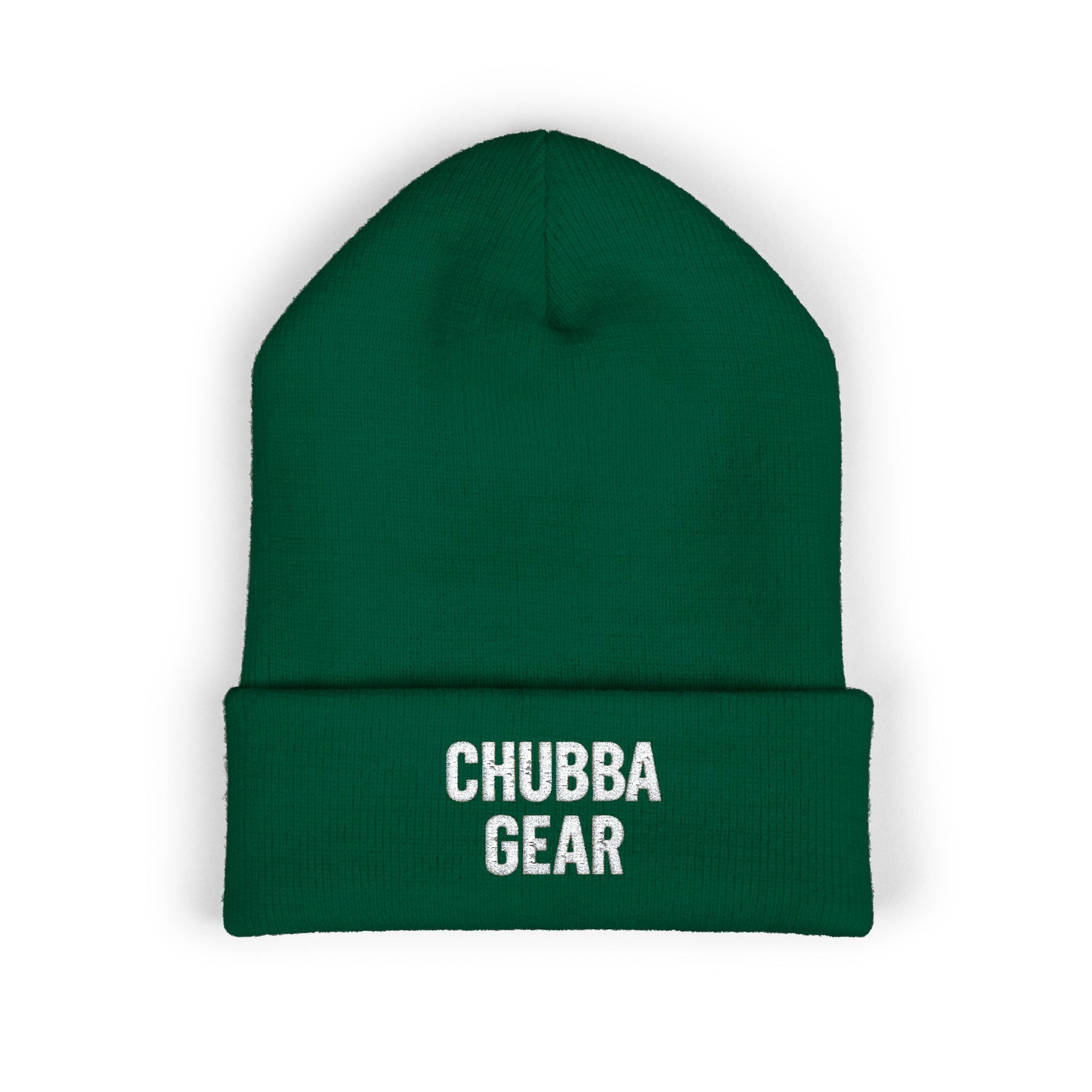 CHUBBA GEAR Embroidered Cuffed Beanie