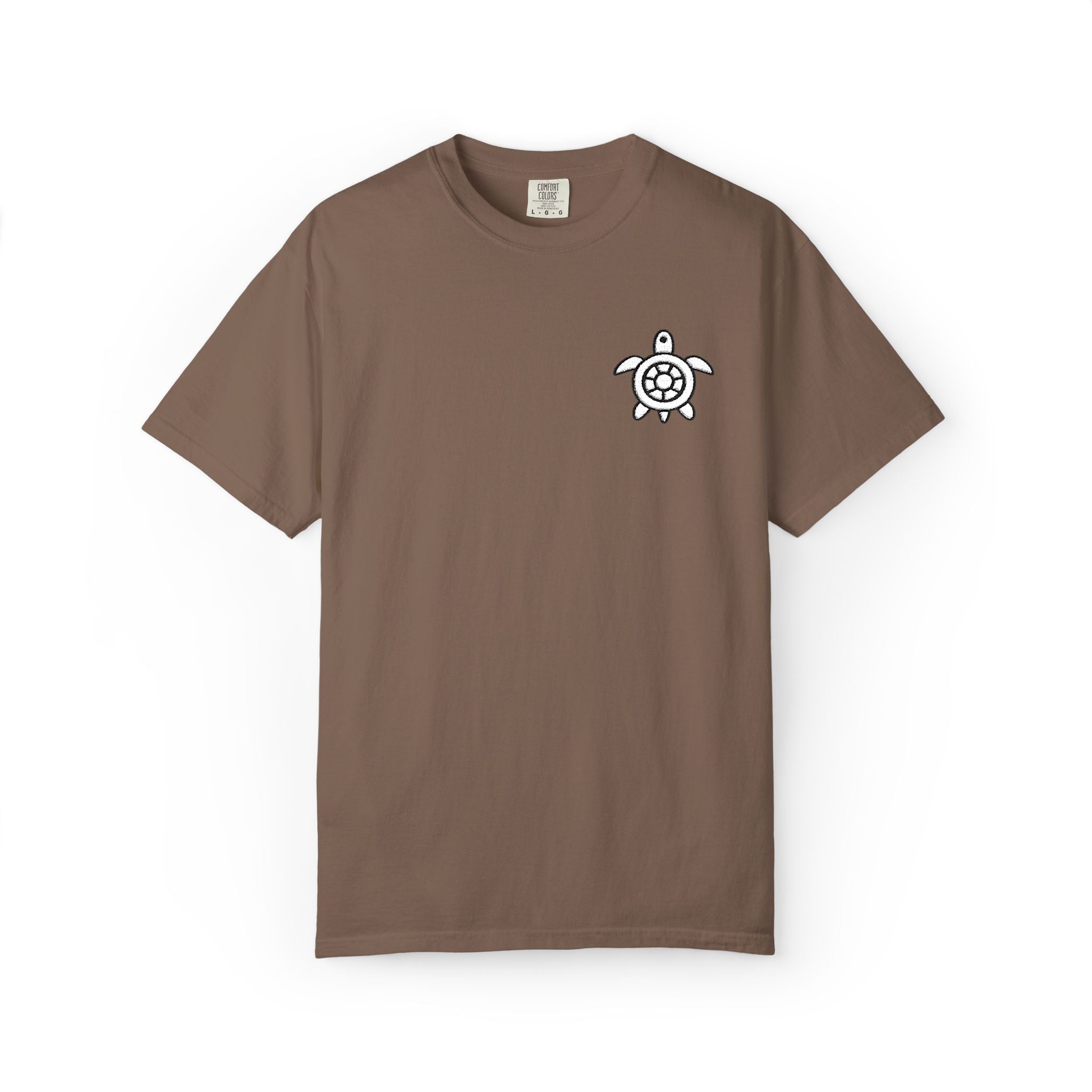 CHUBBA GEAR® Embroidered Turtle Logo Heavyweight T-Shirt
