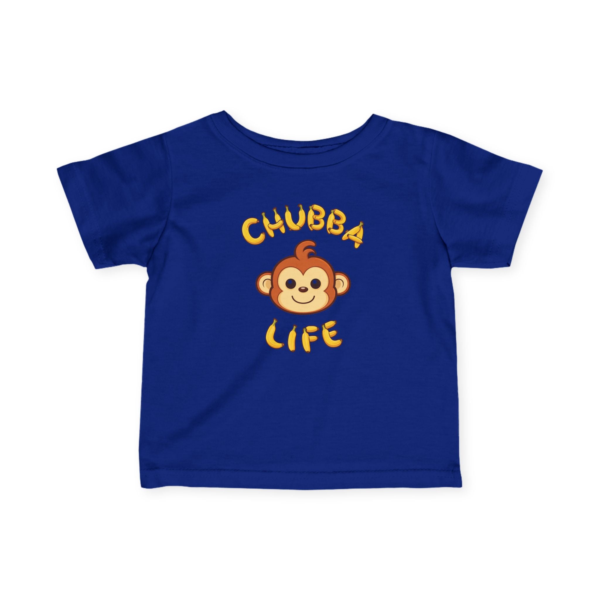 CHUBBA GEAR Infant T-Shirt — Chubba Life Monkey Graphic Tee