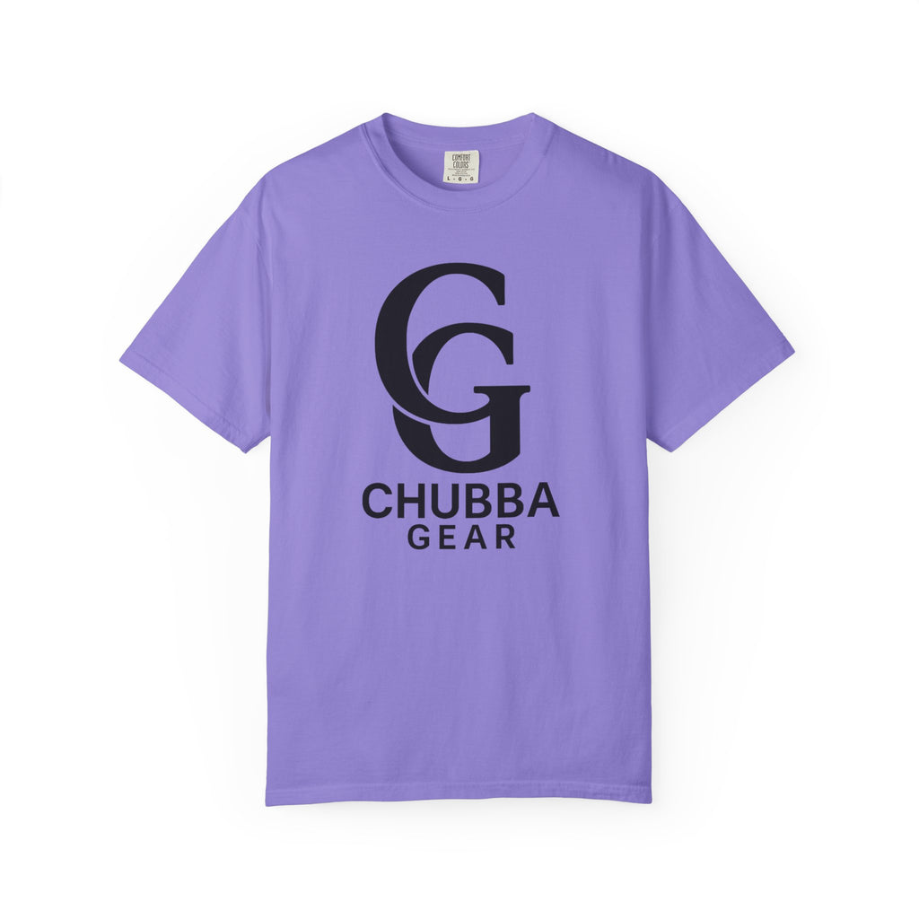 Chubba Gear Logo Tee — Minimal Turtle Back Graphic T-Shirt