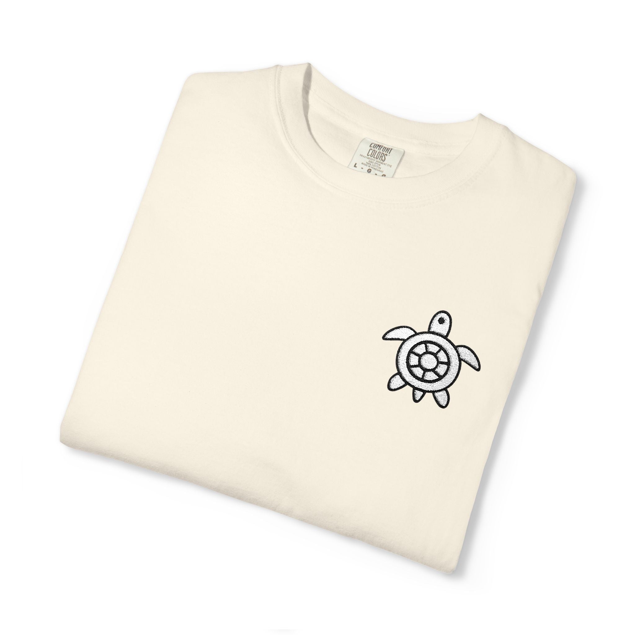 CHUBBA GEAR® Embroidered Turtle Logo Heavyweight T-Shirt