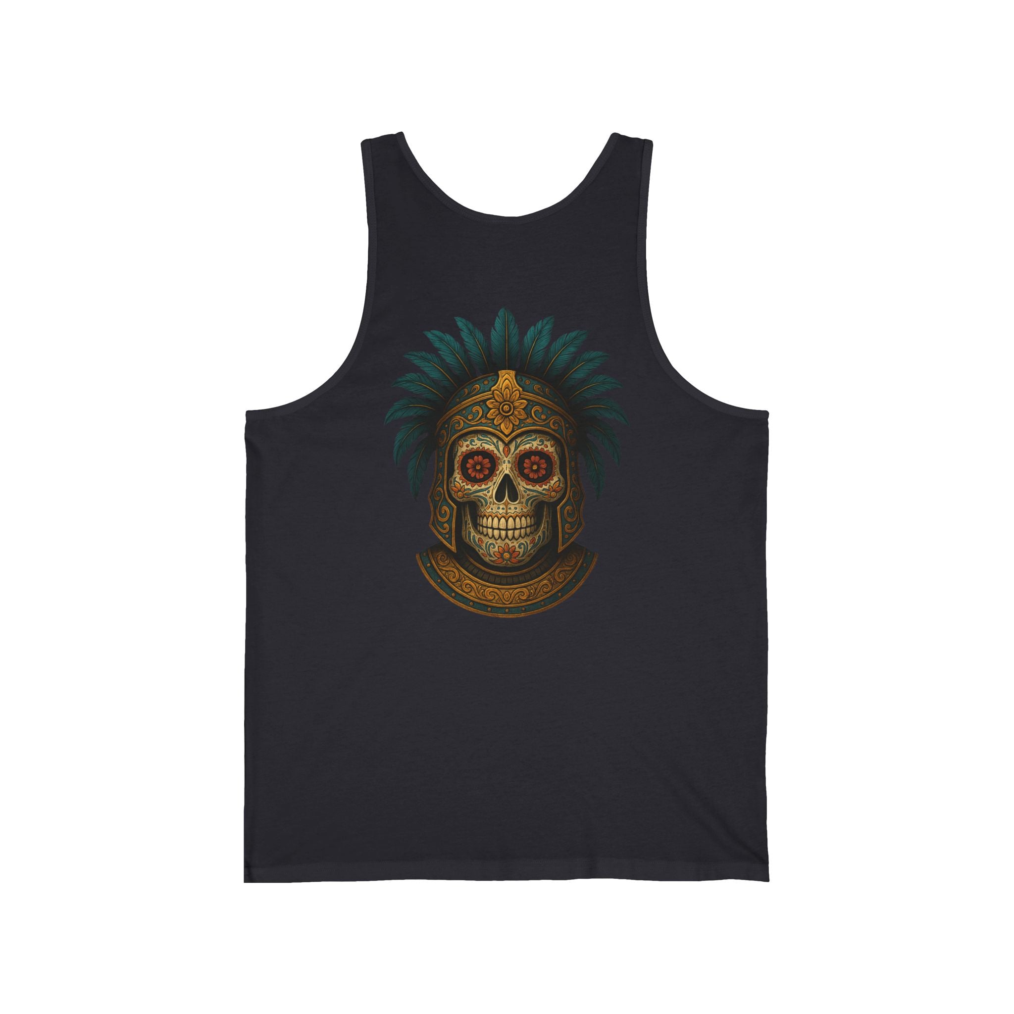 CHUBBA GEAR Skull Aztec Tank Top – Day of the Dead Style