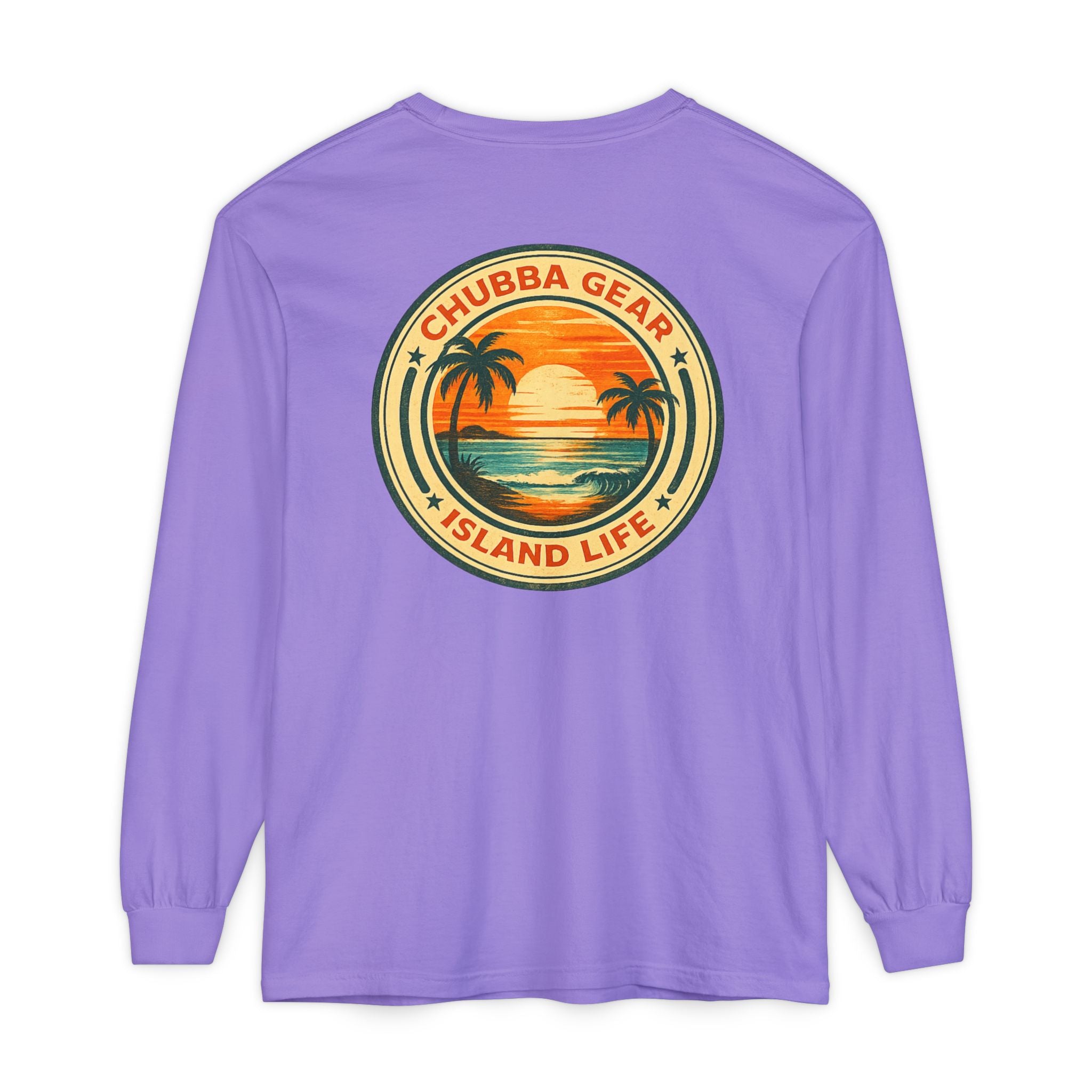 Chubba Gear Island Life Sunset Long Sleeve Tee