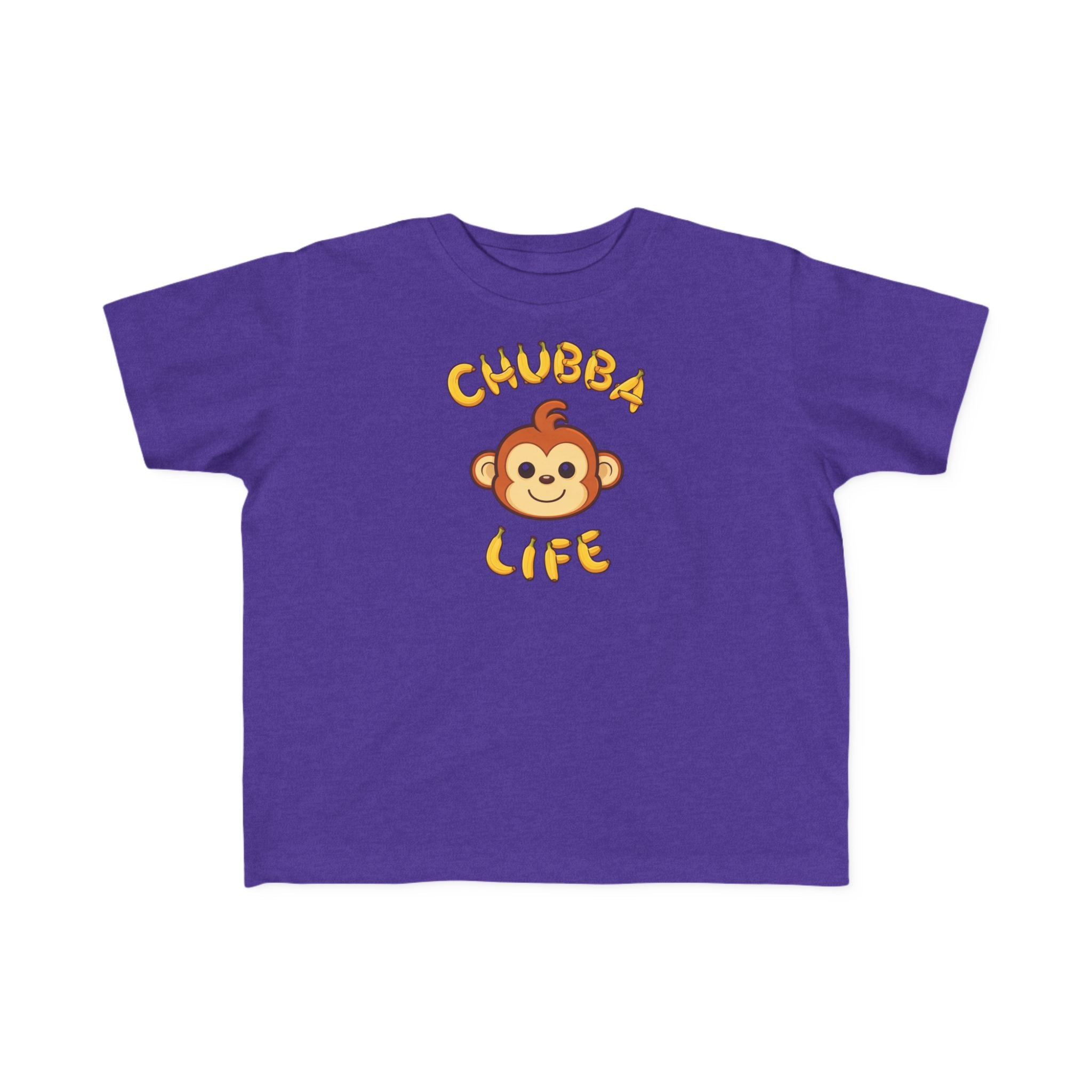 CHUBBA GEAR Toddler T-Shirt | Chubba Life Monkey Graphic Tee