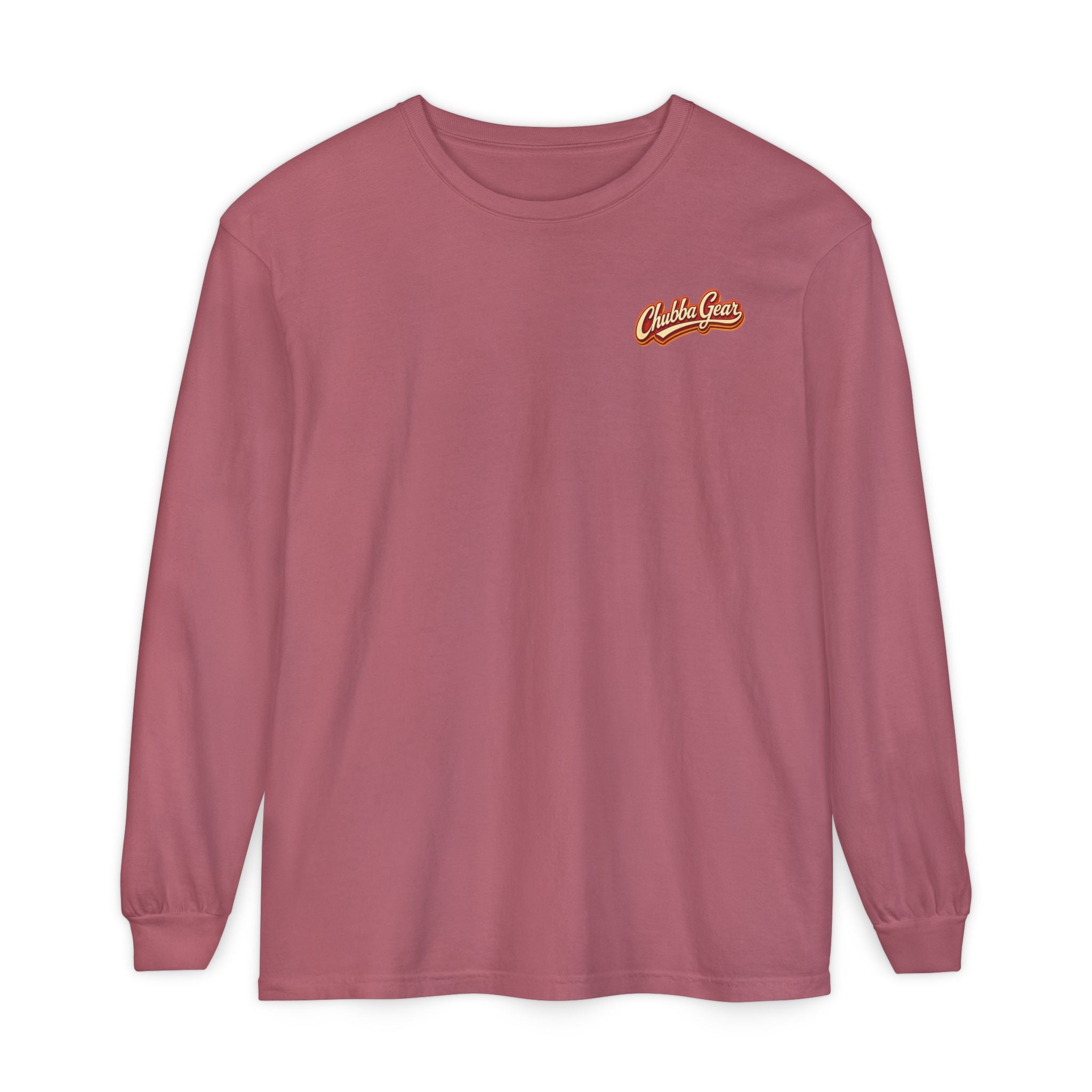Chubba Gear Sunset Palm Long Sleeve – Vintage Coastal Graphic Shirt