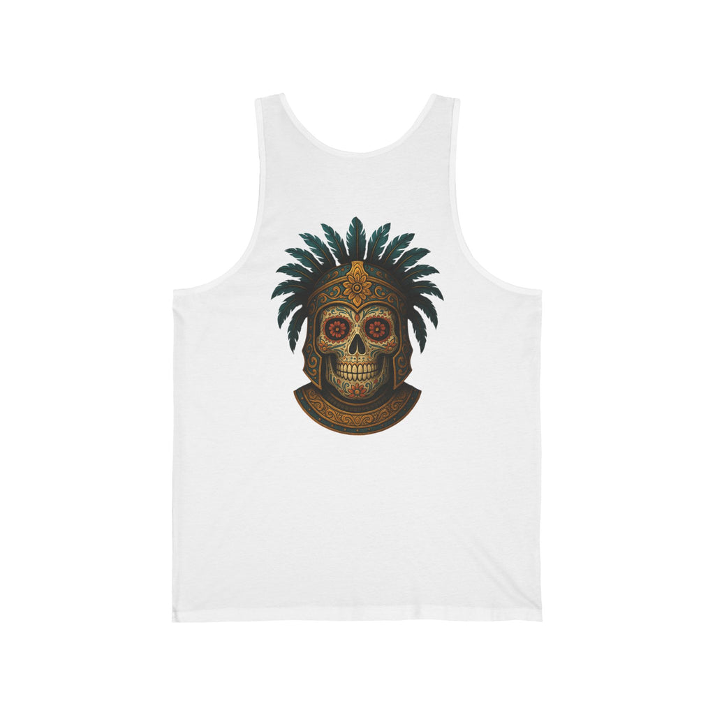CHUBBA GEAR Skull Aztec Tank Top – Day of the Dead Style