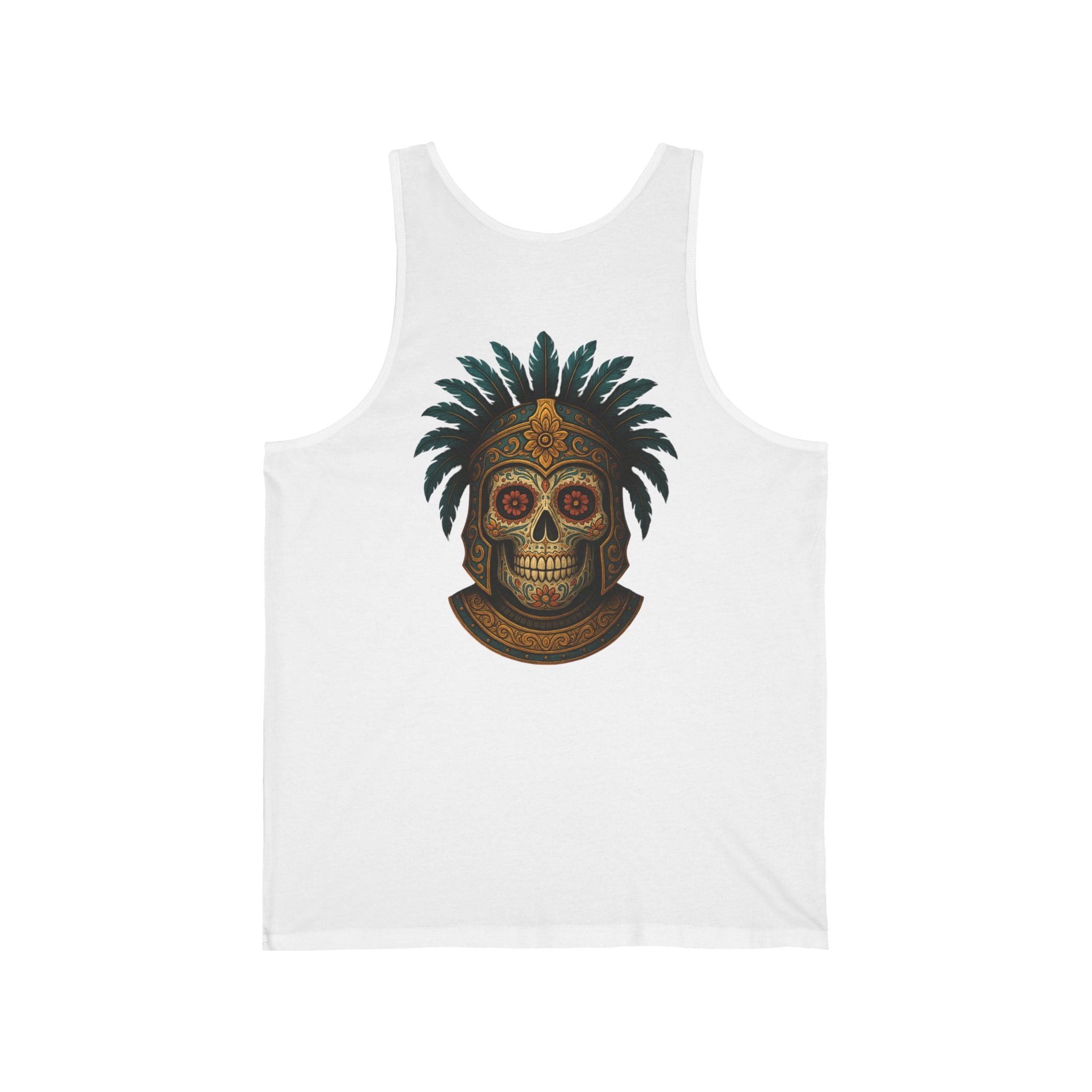 CHUBBA GEAR Skull Aztec Tank Top – Day of the Dead Style